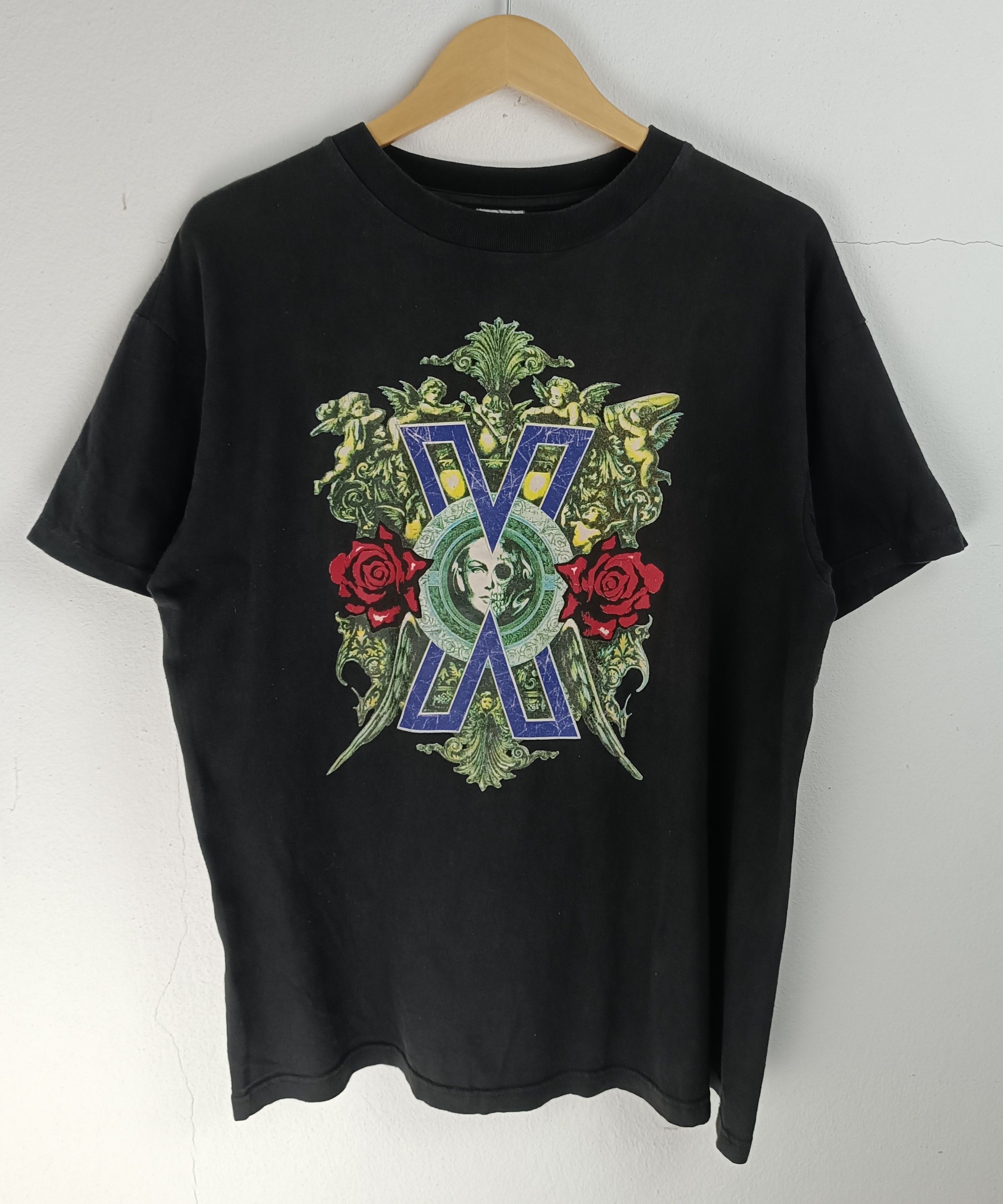 Band Tees VERY RARE🔥VTG '91 X JAPAN VIOLENCE IN JEALOUSY TOUR 'STAFF' Size US L / EU 52-54 / 3 - 3 Thumbnail