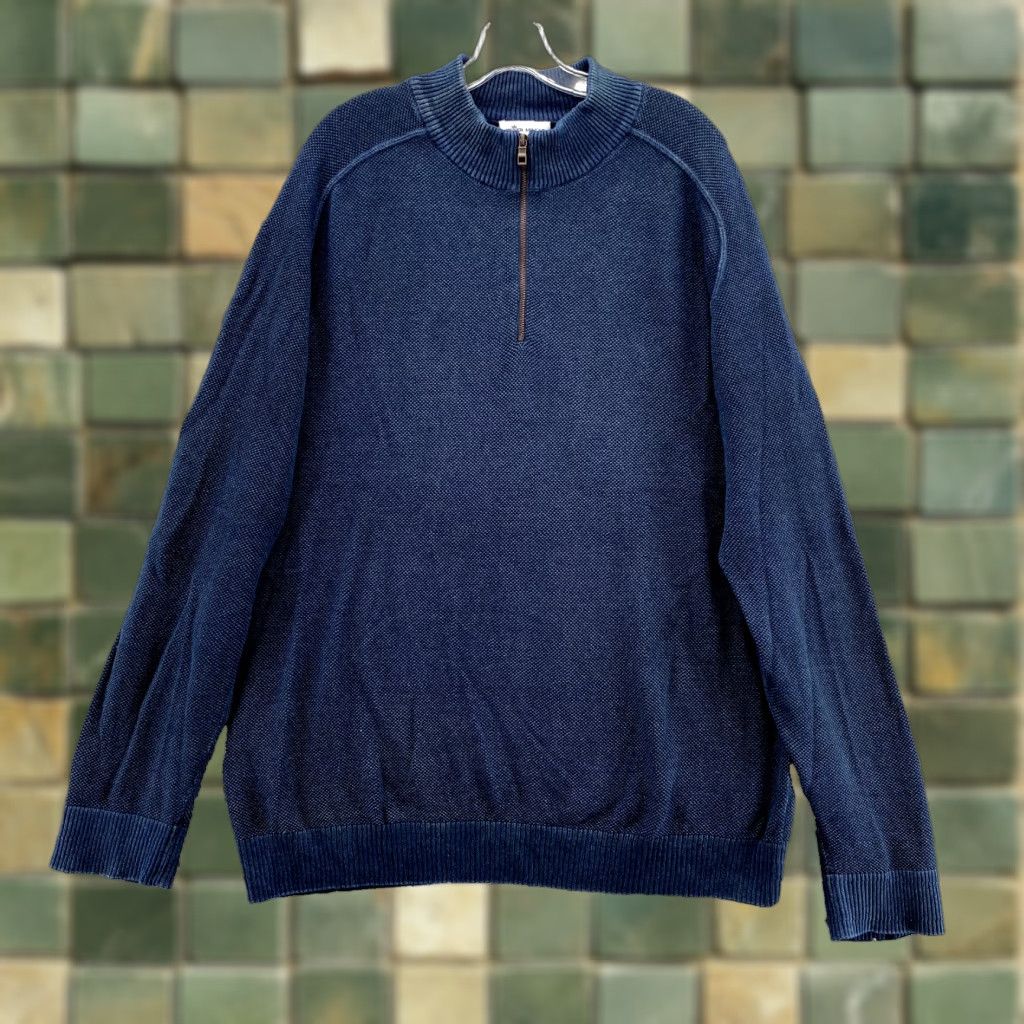 Peter Millar Peter Millar Sweater Men XL 1/4 Zip Crown Knit Grandpa Preppy Golf Fisherman 90s Size US XL / EU 56 / 4 - 1 Thumbnail