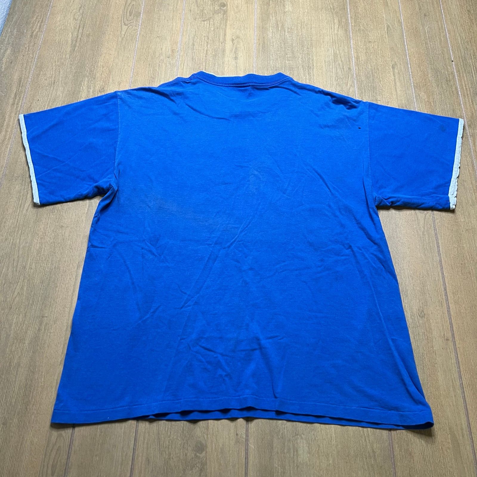 Logo 7 Vintage 80s Chicago Cubs Logo 7 MLB Spellout Logo Sz XL Y2K Size US XL / EU 56 / 4 - 7 Thumbnail