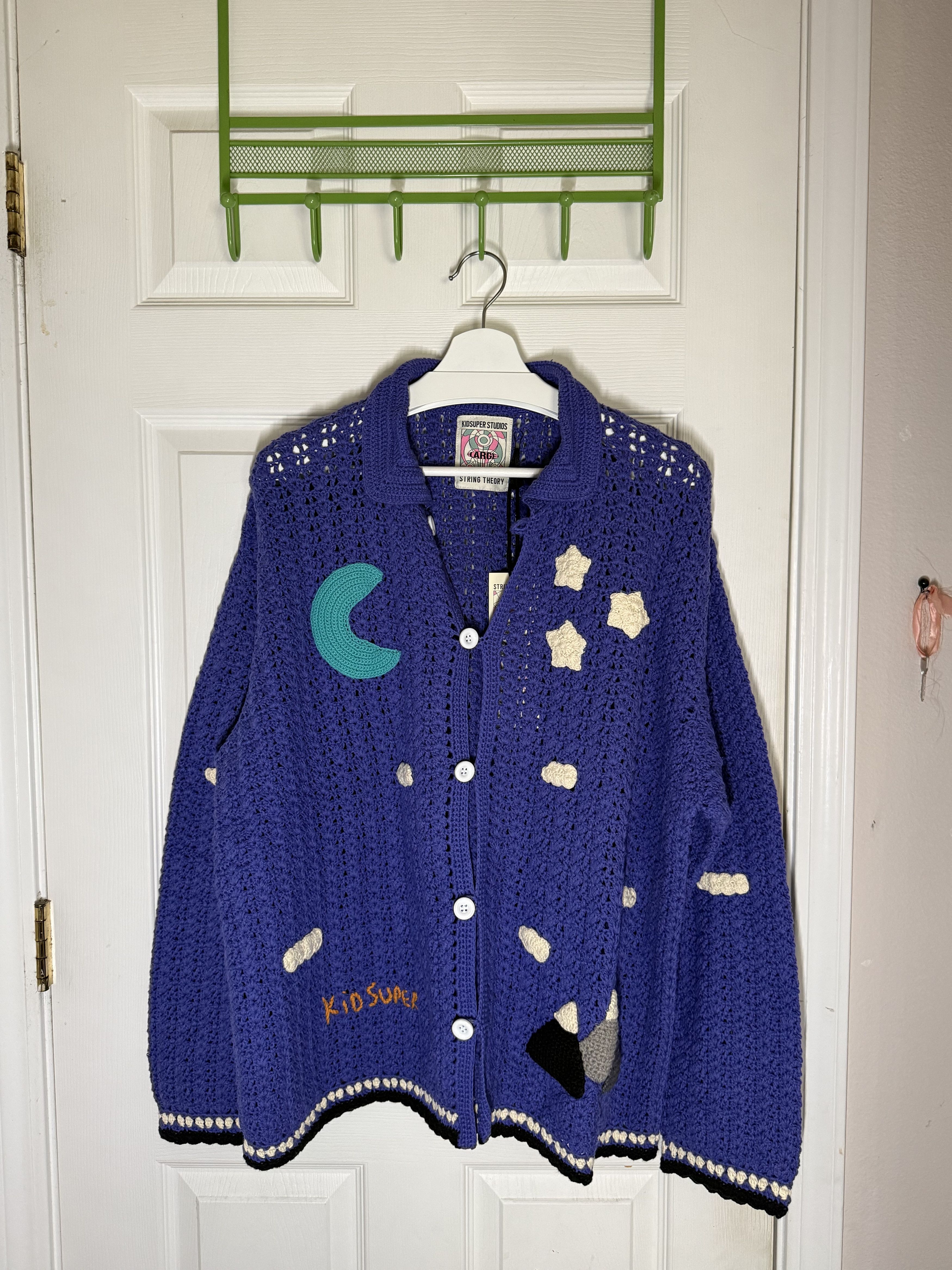 KidSuper Crochet Longleeve [Purple] Size US L / EU 52-54 / 3 - 2 Thumbnail