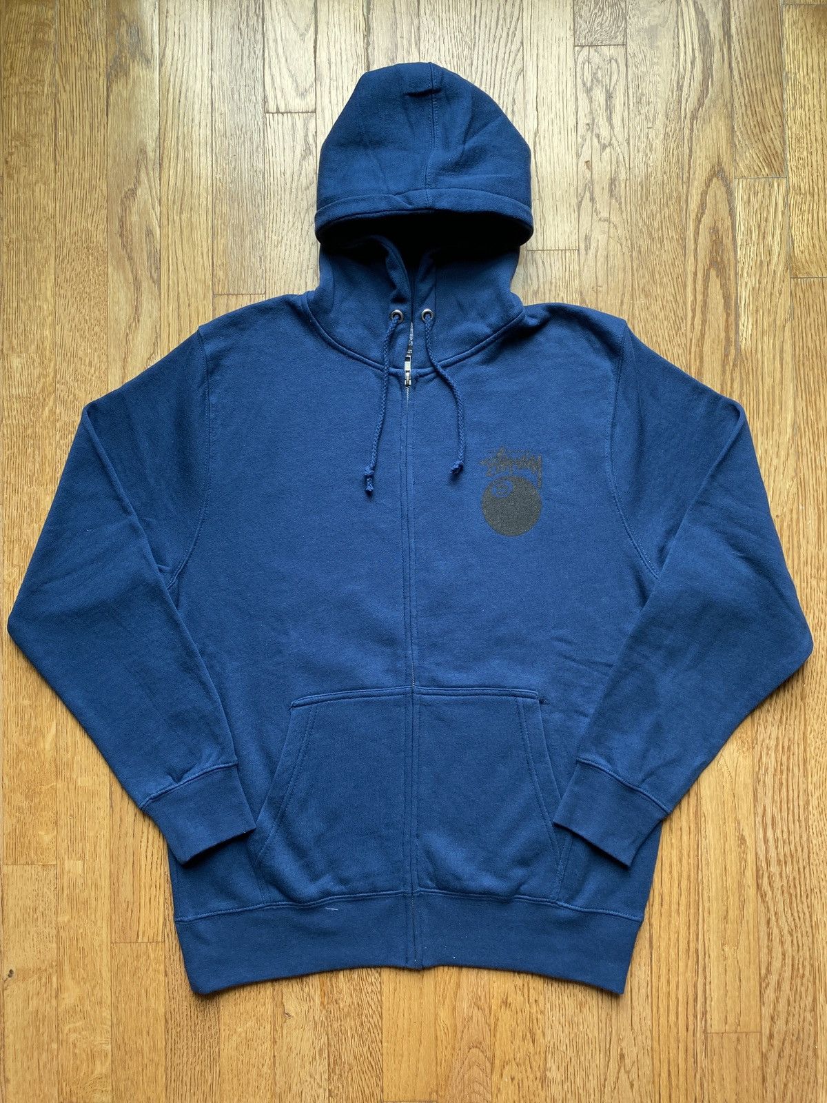 Stussy Stussy 8 Ball Hoodie Size M Made in USA Size US M / EU 48-50 / 2 - 2 Thumbnail