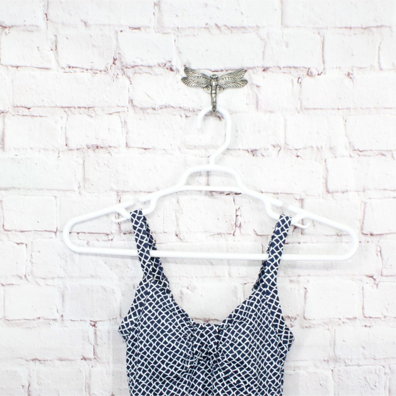 L.L. Bean LL Bean Lightly Padded Shelf Bra Adjustable Straps Tankini Size S / US 4 / IT 40 - 2 Thumbnail