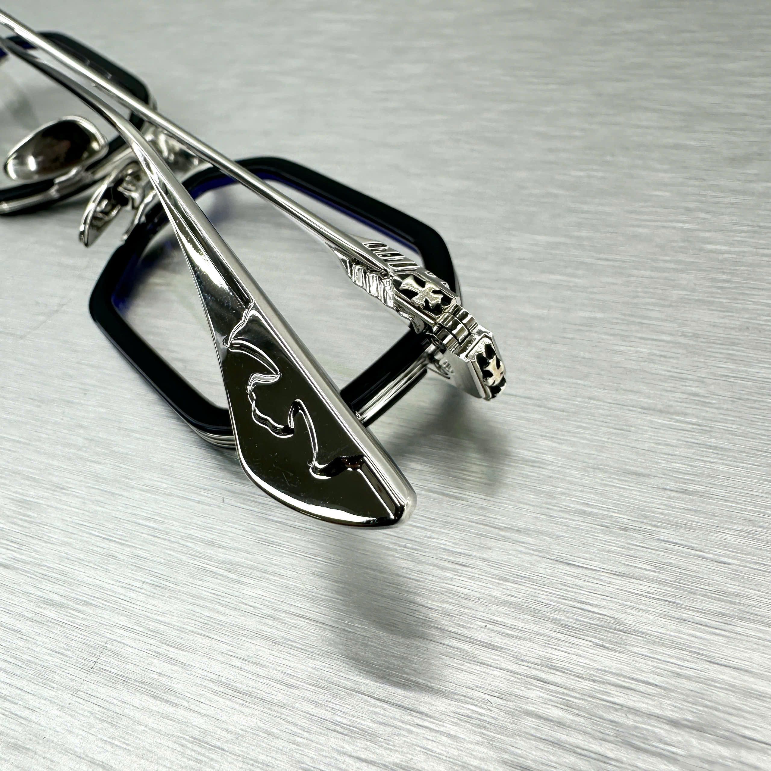 Chrome Hearts CHROME HEARTS STYLIDA BLAACK/SHINY SILVER Size ONE SIZE - 4 Thumbnail