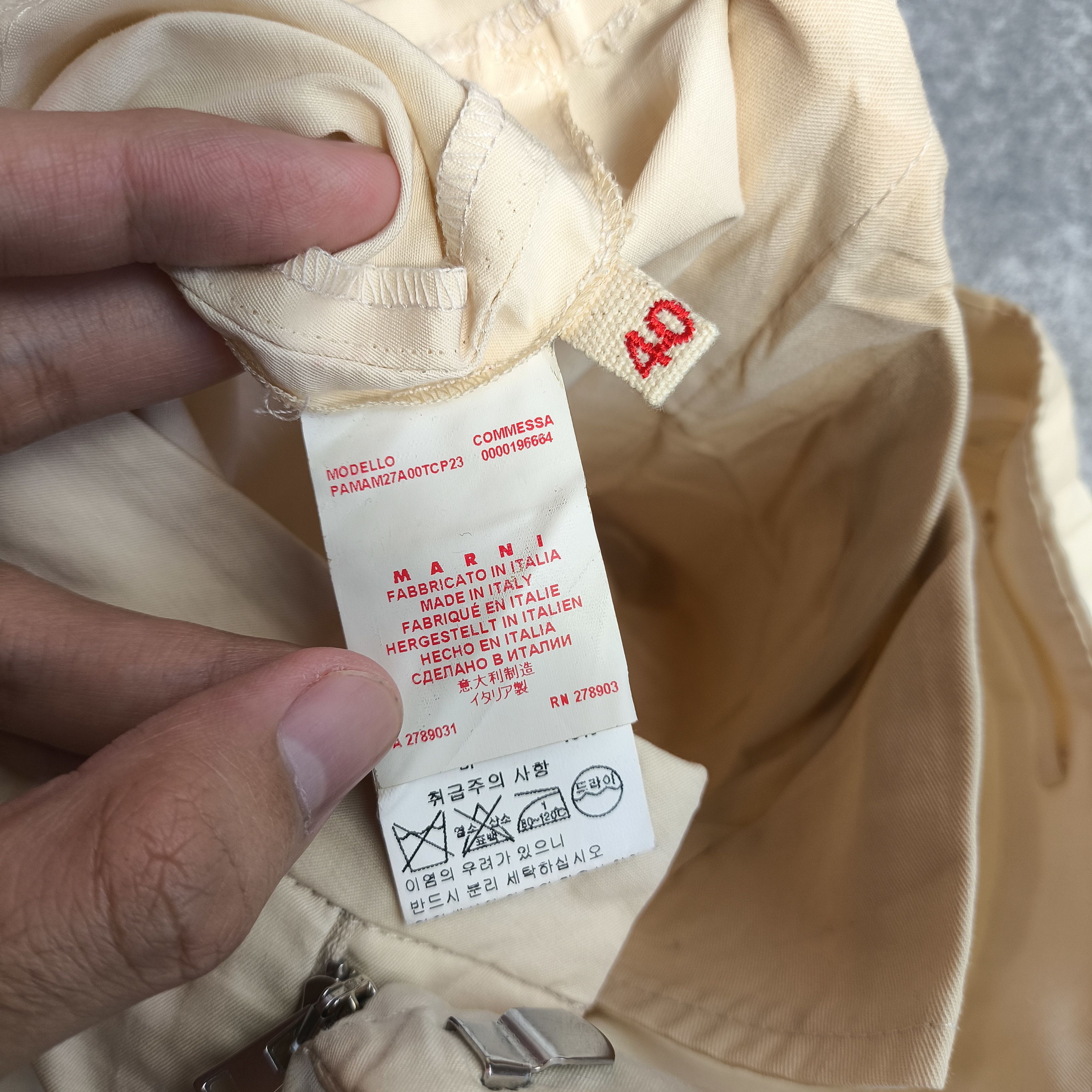 Marni Marni commesa chino pants Size 32" / US 10 / IT 46 - 4 Thumbnail