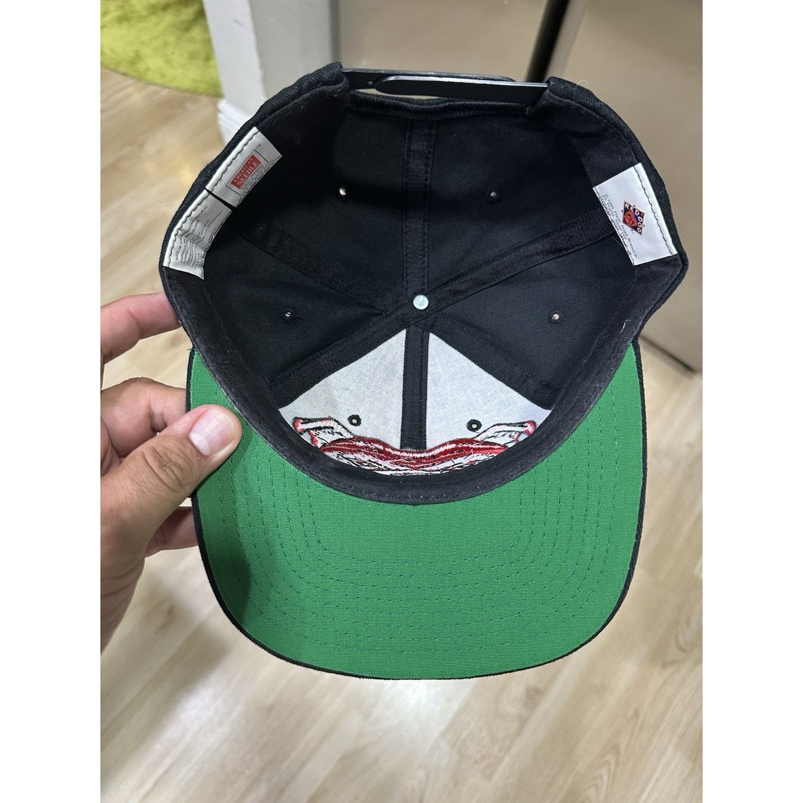 Vintage Red Dog Beer Large Logo SnapBack Hat