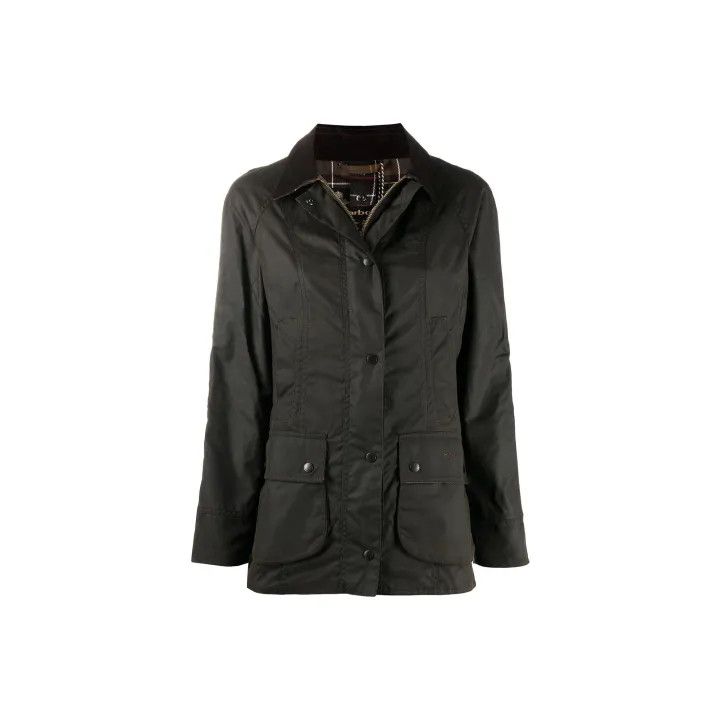 Barbour Barbour Beadnell Waxed Jacket for Women 0079 Size M / US 6-8 / IT 42-44 - 1 Thumbnail