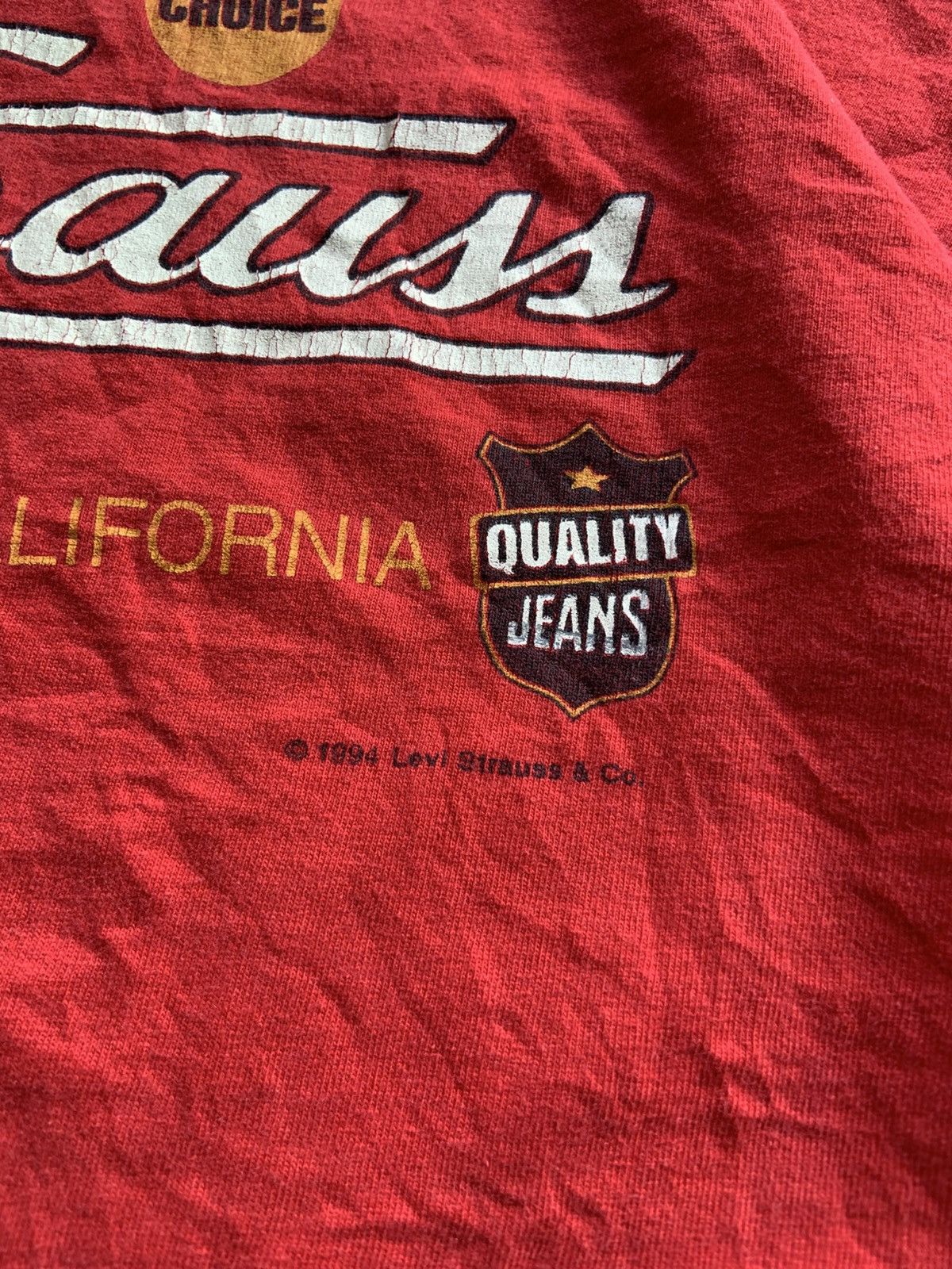 Levi's 90’s Levi’s men’s t-shirt Size US XL / EU 56 / 4 - 2 Thumbnail