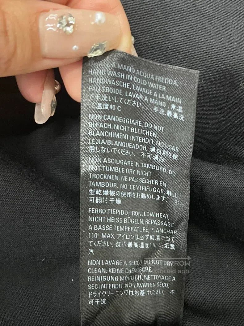 Balenciaga Balenciaga Black lettered short-sleeve T-shirt, size M Size US M / EU 48-50 / 2 - 5 Thumbnail