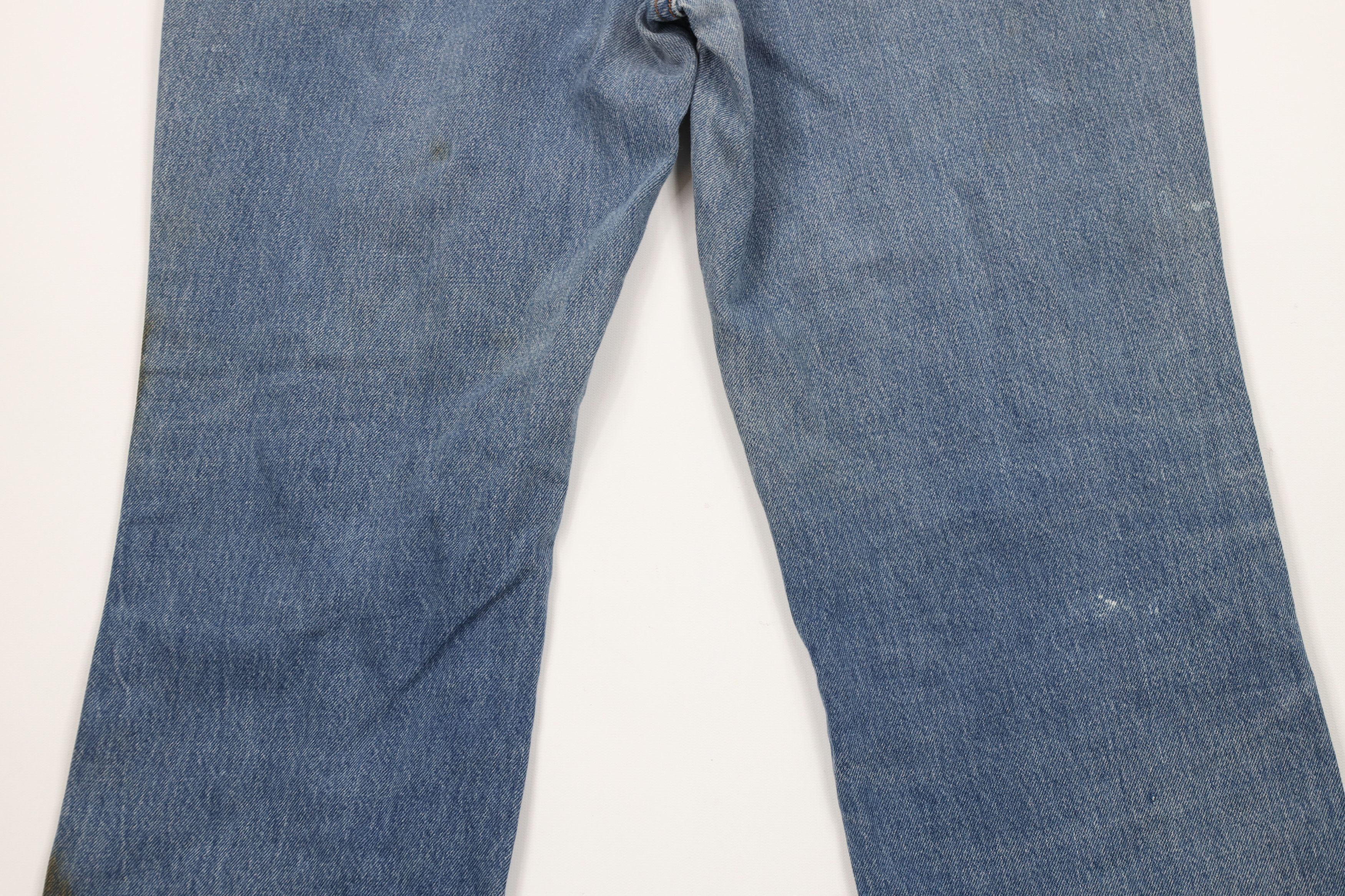 Vintage × Wrangler Vintage 80s 90s Wrangler Straight Leg Denim Jeans Blue USA Size US 34 / EU 50 - 12 Thumbnail