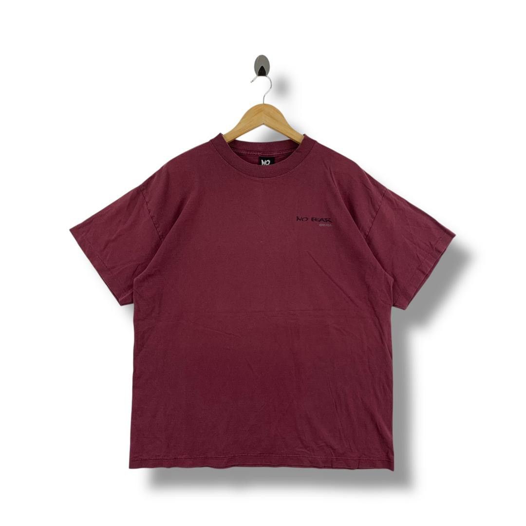 No Fear × Vintage Vintage NO FEAR second place is the first user ringer tee Size US XL / EU 56 / 4 - 2 Thumbnail