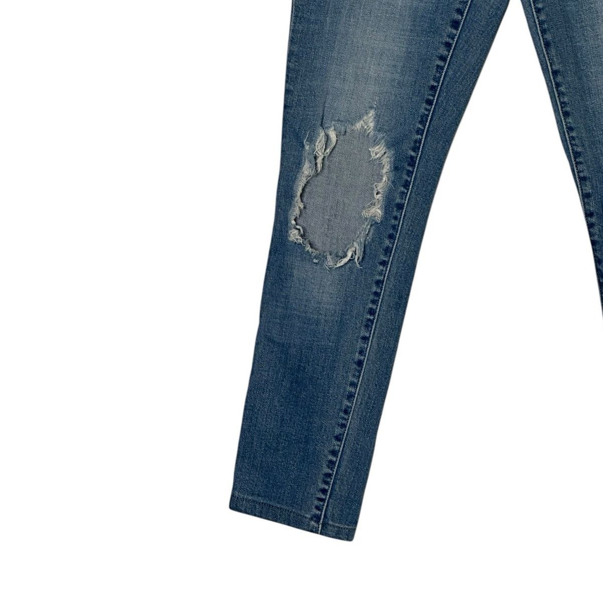 Levi's Levi Strauss 721 high rise distressed jeans size 25 - 2 Size 26" / US 2 / IT 38 - 7 Thumbnail