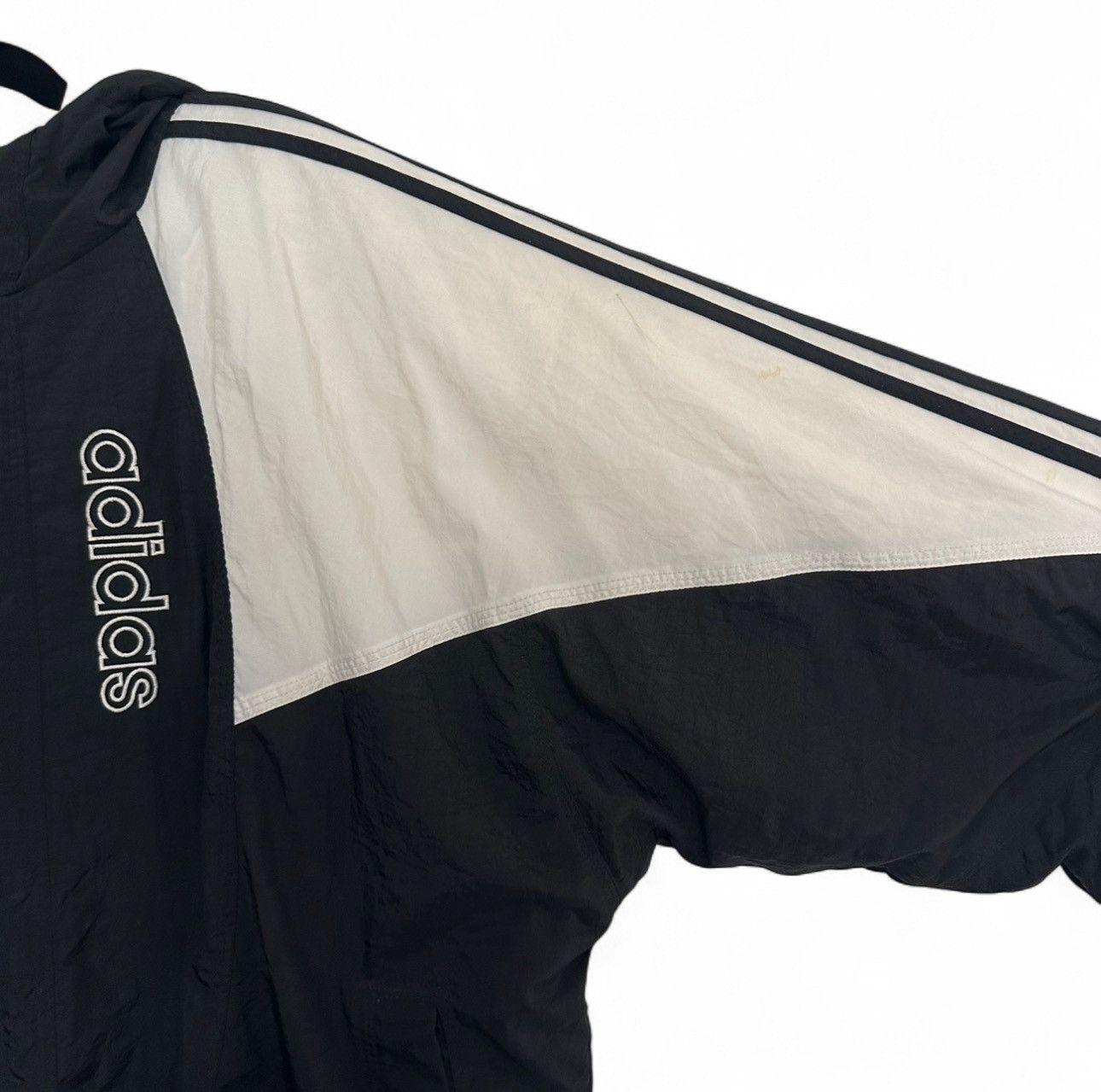 Adidas Adidas 90s Quilted Puffer Jacket Men’s VINTAGE Size US L / EU 52-54 / 3 - 3 Thumbnail