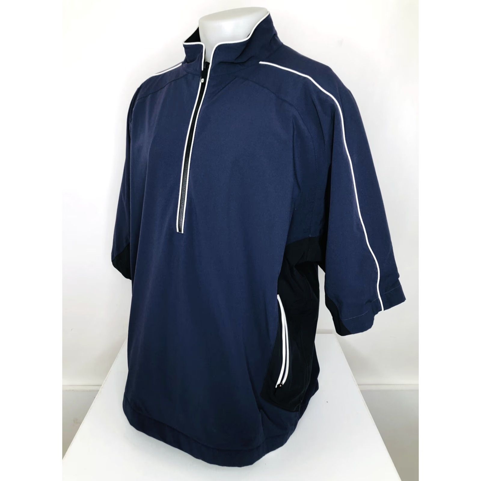 Footjoy FootJoy DRY JOYS FJ TOUR COLLECTION Jacket Golf XL Blue Mens Lined - Activewear, 90s? Size US XL / EU 56 / 4 - 2 Thumbnail