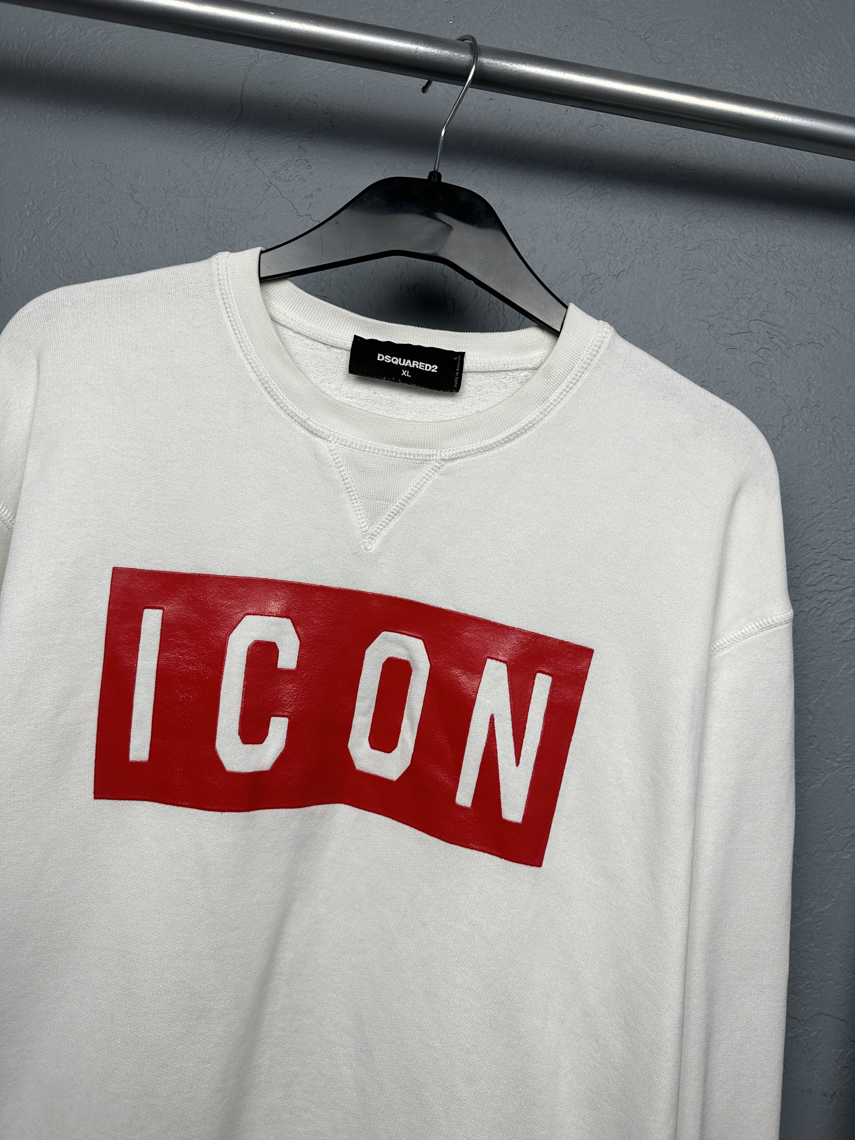 Dsquared2 Dsquared2 Icon Mens Crew Neck Sweatshirt Size US XL / EU 56 / 4 - 2 Thumbnail