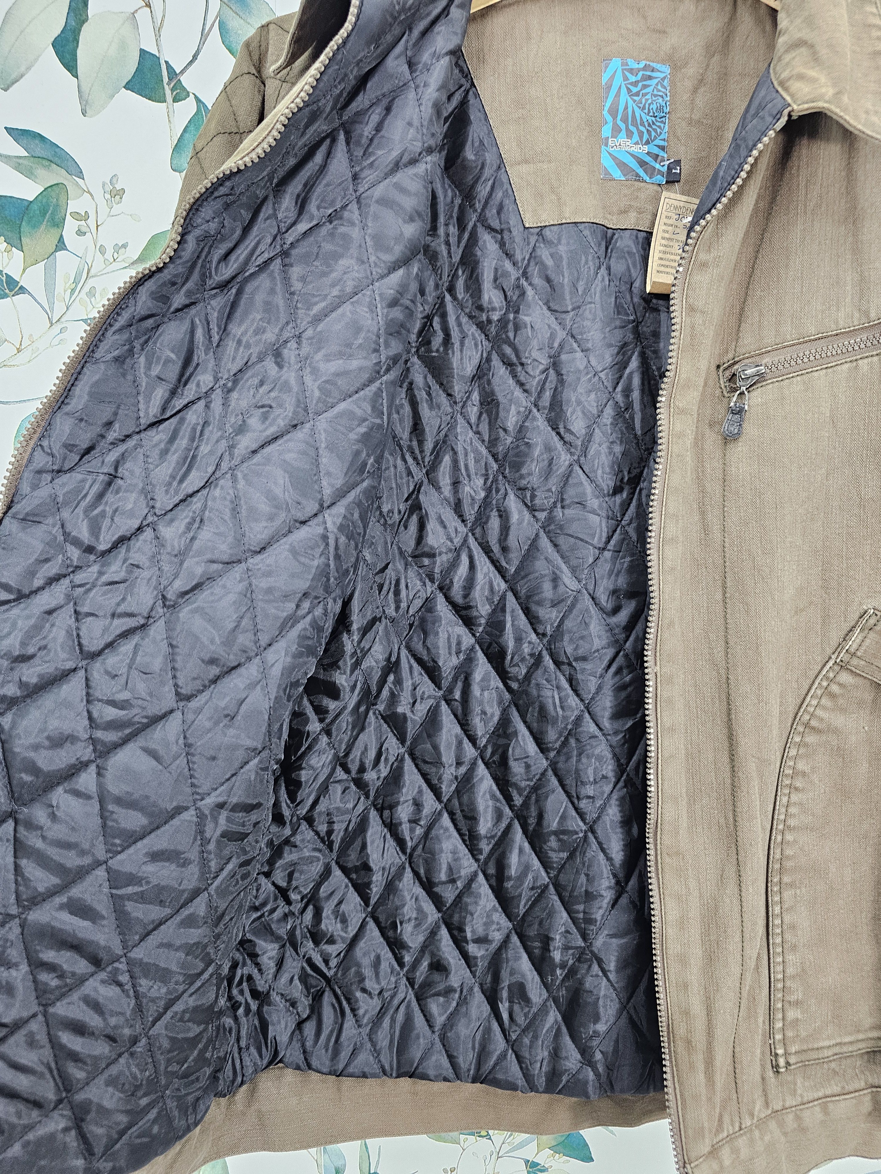 Japanese Brand EVER Lasting Ride Riders Motorcyles Heavy Jacket J0133 Size US L / EU 52-54 / 3 - 7 Thumbnail