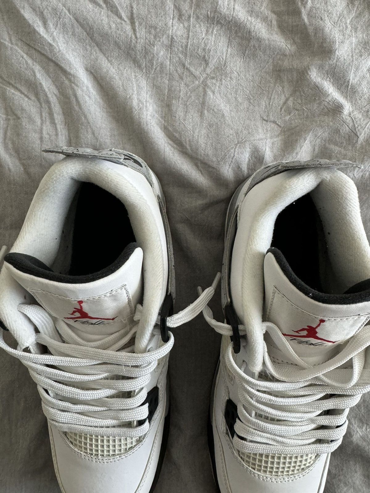 Jordan Brand Jordan 4 cement gs size 7y Size US 7 / EU 40 - 7 Thumbnail
