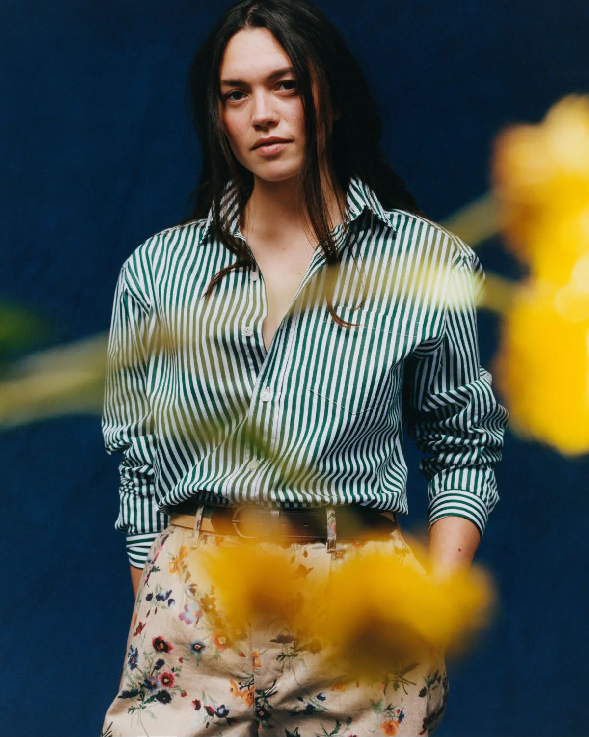 Noah Noah SS16 Oxford Shirt Stripes Sz L | Grailed