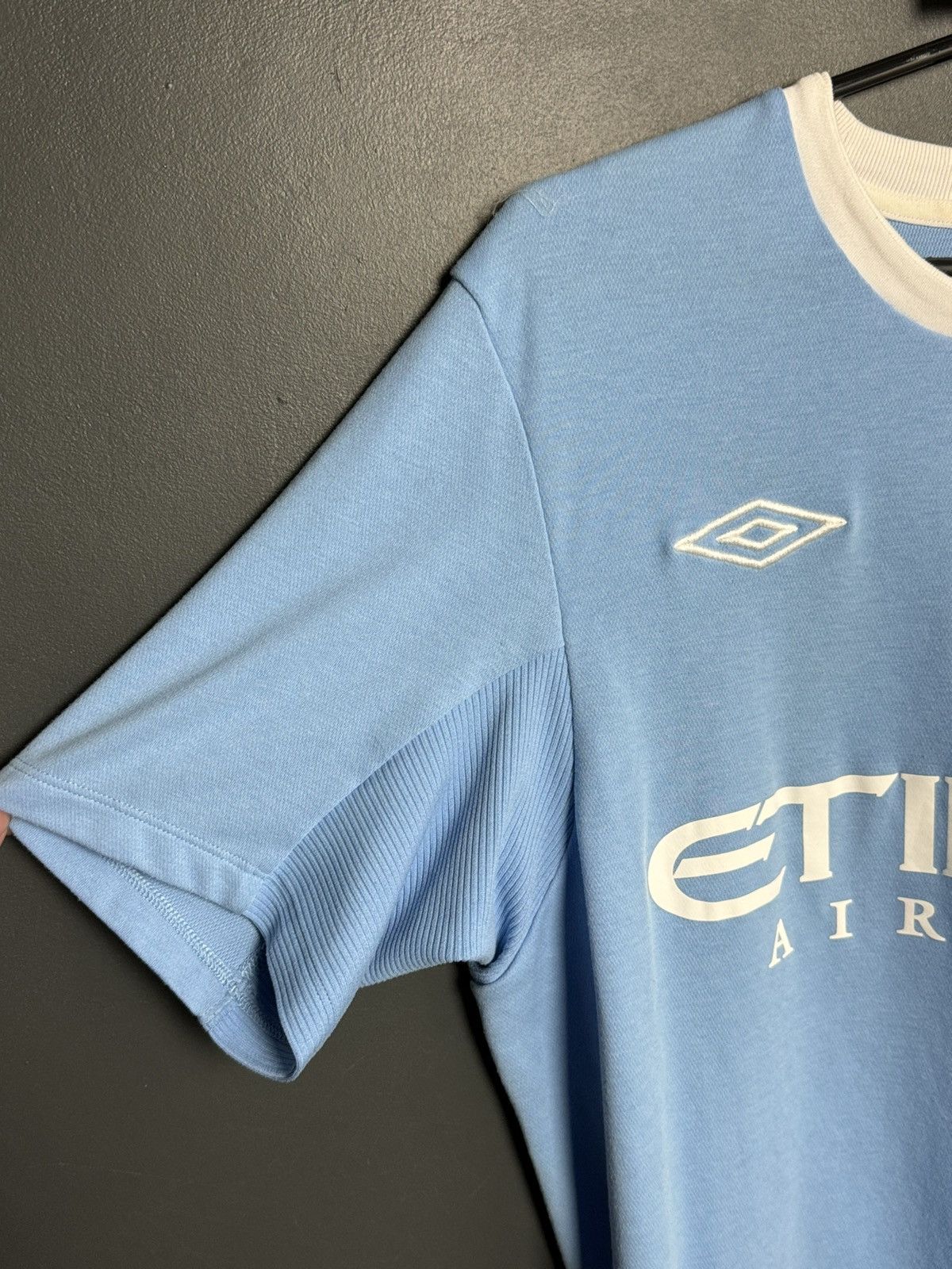 Umbro Manchester City 09/10 Home Football Soccer Jersey T-Shirt Size US M / EU 48-50 / 2 - 4 Thumbnail