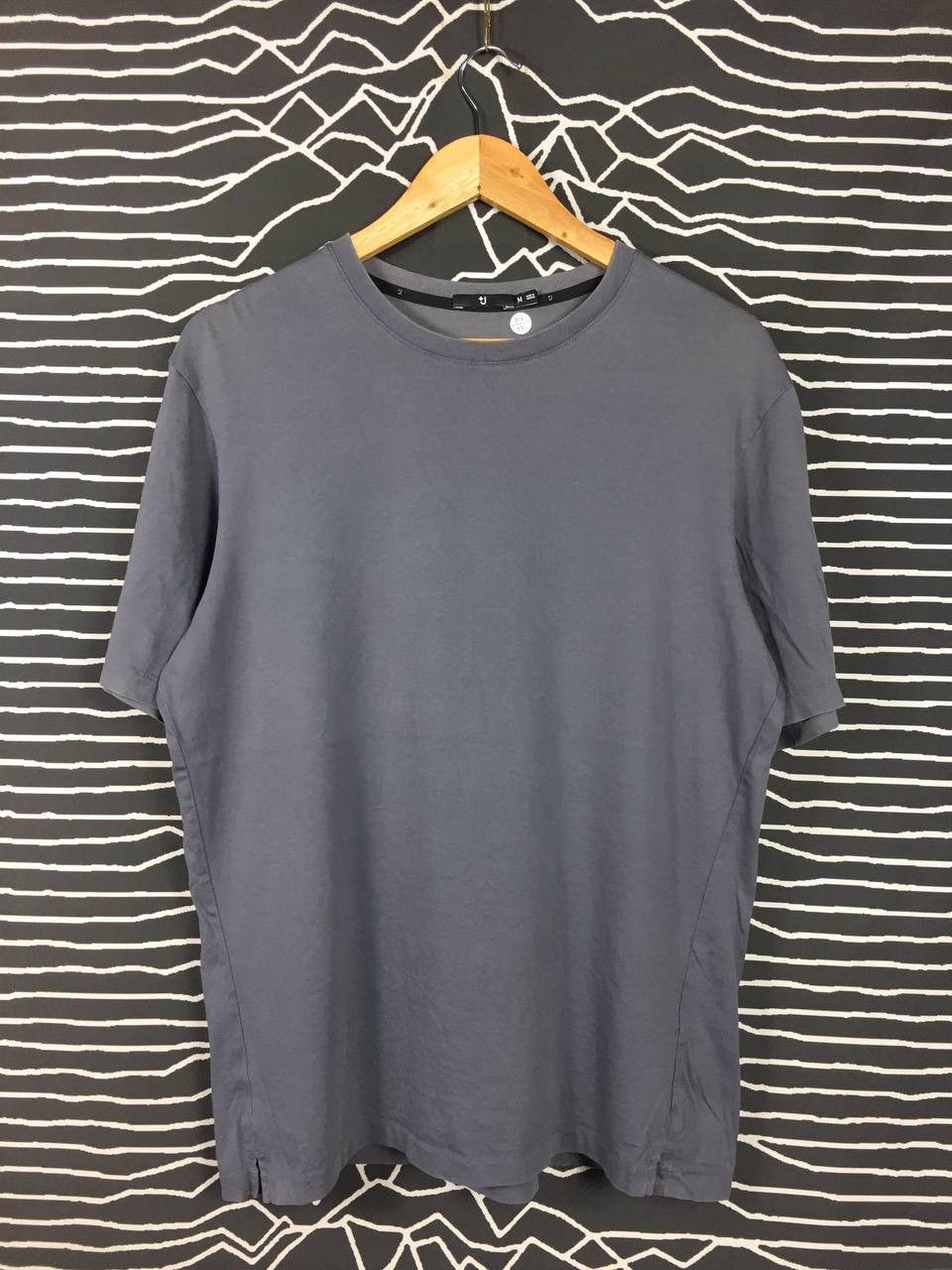 Japanese Brand × Jil Sander × Uniqlo Jil Sander J+ Uniqlo Essential Dark Grey Tee Size US M / EU 48-50 / 2 - 2 Thumbnail