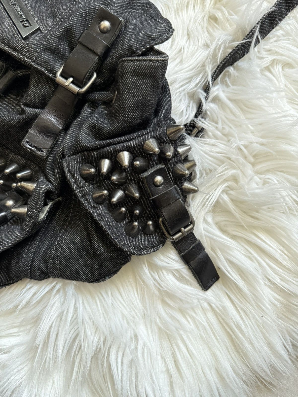 Diesel jeans diesel backpack with studs x if six was nine y2k Size ONE SIZE - 12 Thumbnail