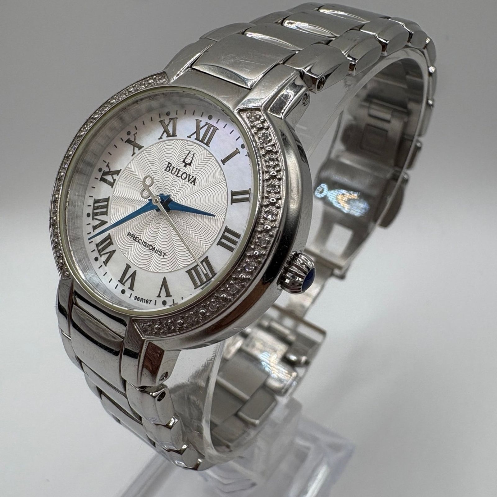 Bulova Bulova Fairlawn Precisionist 96R167 Women's Diamond Watch Size ONE SIZE - 1 Thumbnail