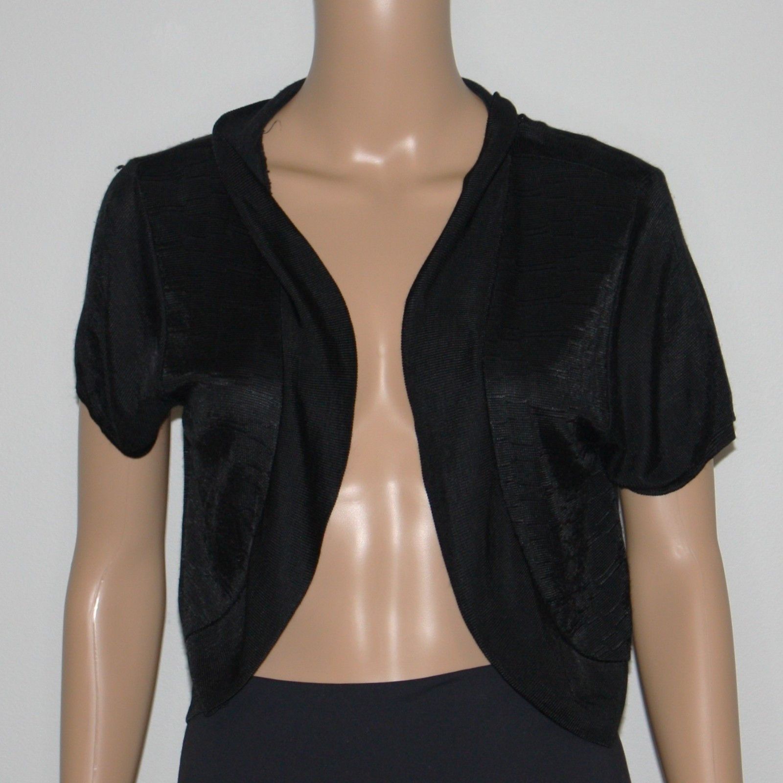 Other Absolutely Creative Worldwide Open Front Cardigan Bolero Size M / US 6-8 / IT 42-44 - 4 Thumbnail