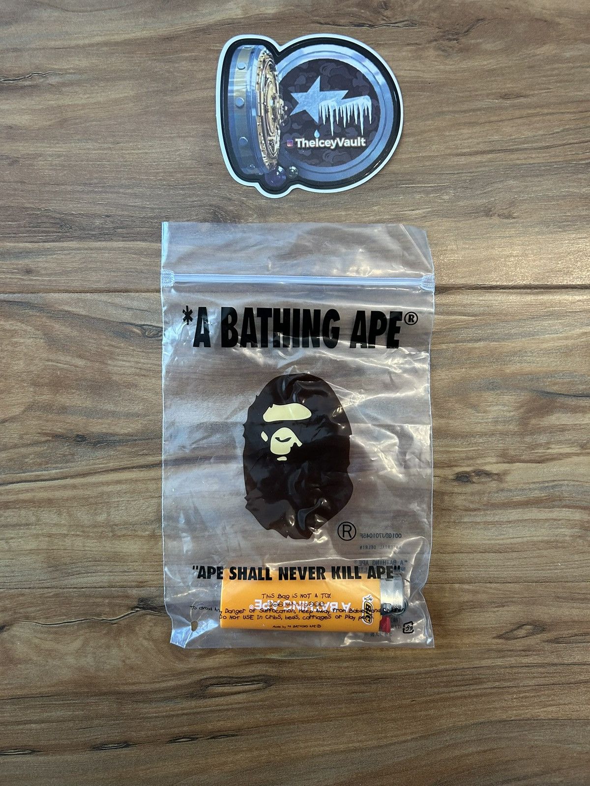 Bape NEW Bape Orange Bic Lighter Size ONE SIZE - 6 Thumbnail