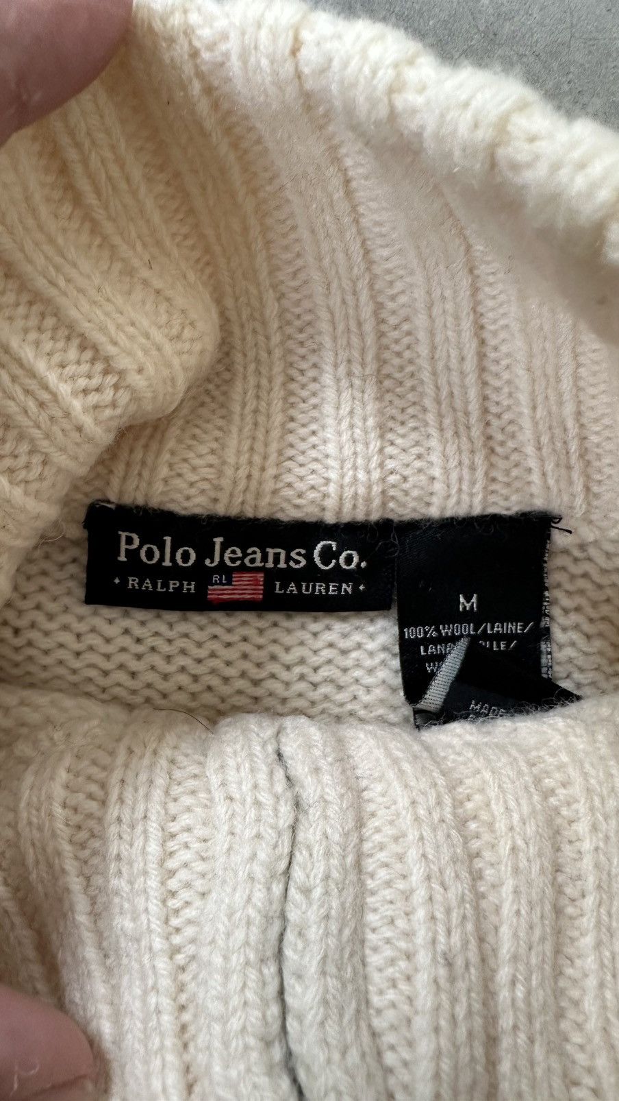 Polo Ralph Lauren POLO JEANS BY POLO RALPH LAUREN MIDZIPPER KNITWEAR Size US M / EU 48-50 / 2 - 5 Thumbnail