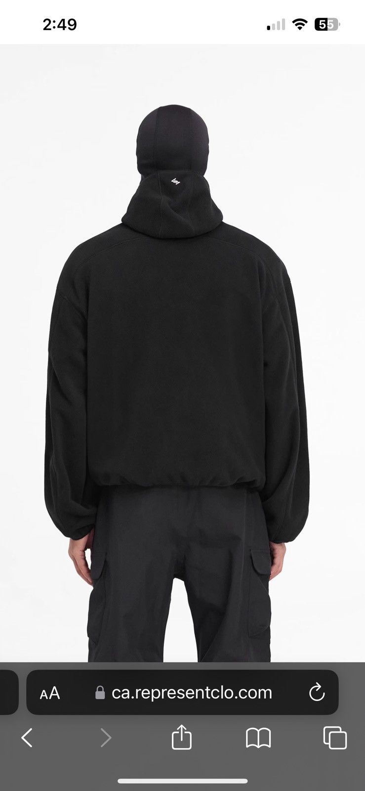 Represent Clo. Represent 247 Fleece Hoodie Size US L / EU 52-54 / 3 - 11 Thumbnail