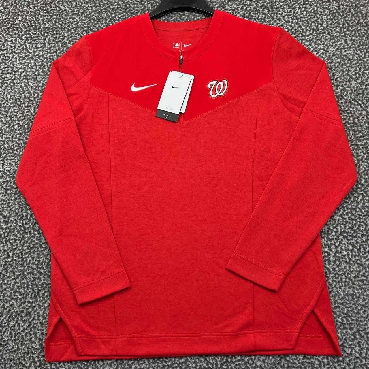 Nike Nike Dri-Fit Shirt Men Washington Nationals MLB 1/4 Zip L Size US L / EU 52-54 / 3 - 1 Thumbnail
