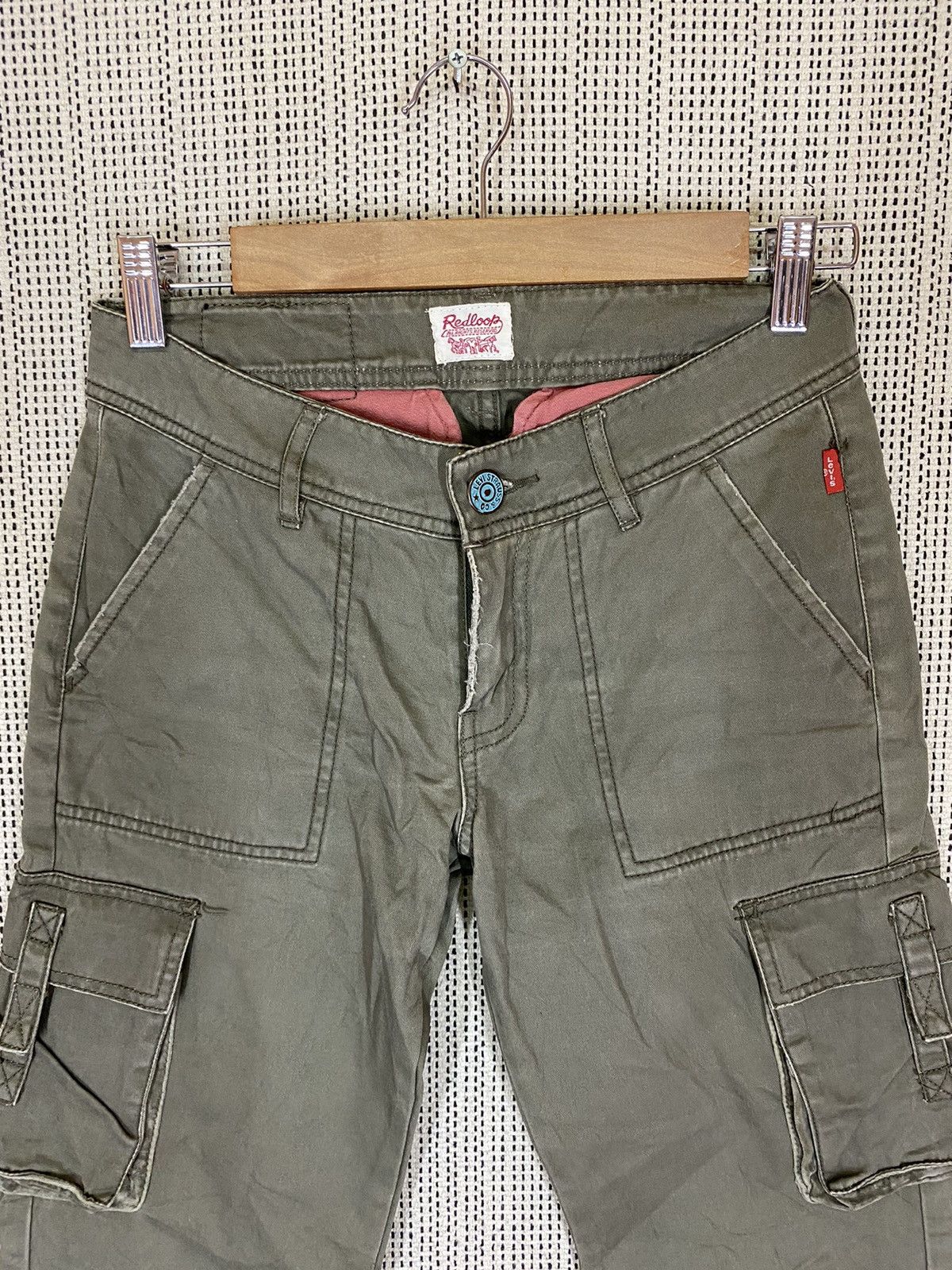 Levi's × Vintage ‼️VINTAGE LEVIS REDLOOP FLARED PANTS SIZE 28‼️ Size 28" / US 6 / IT 42 - 2 Thumbnail