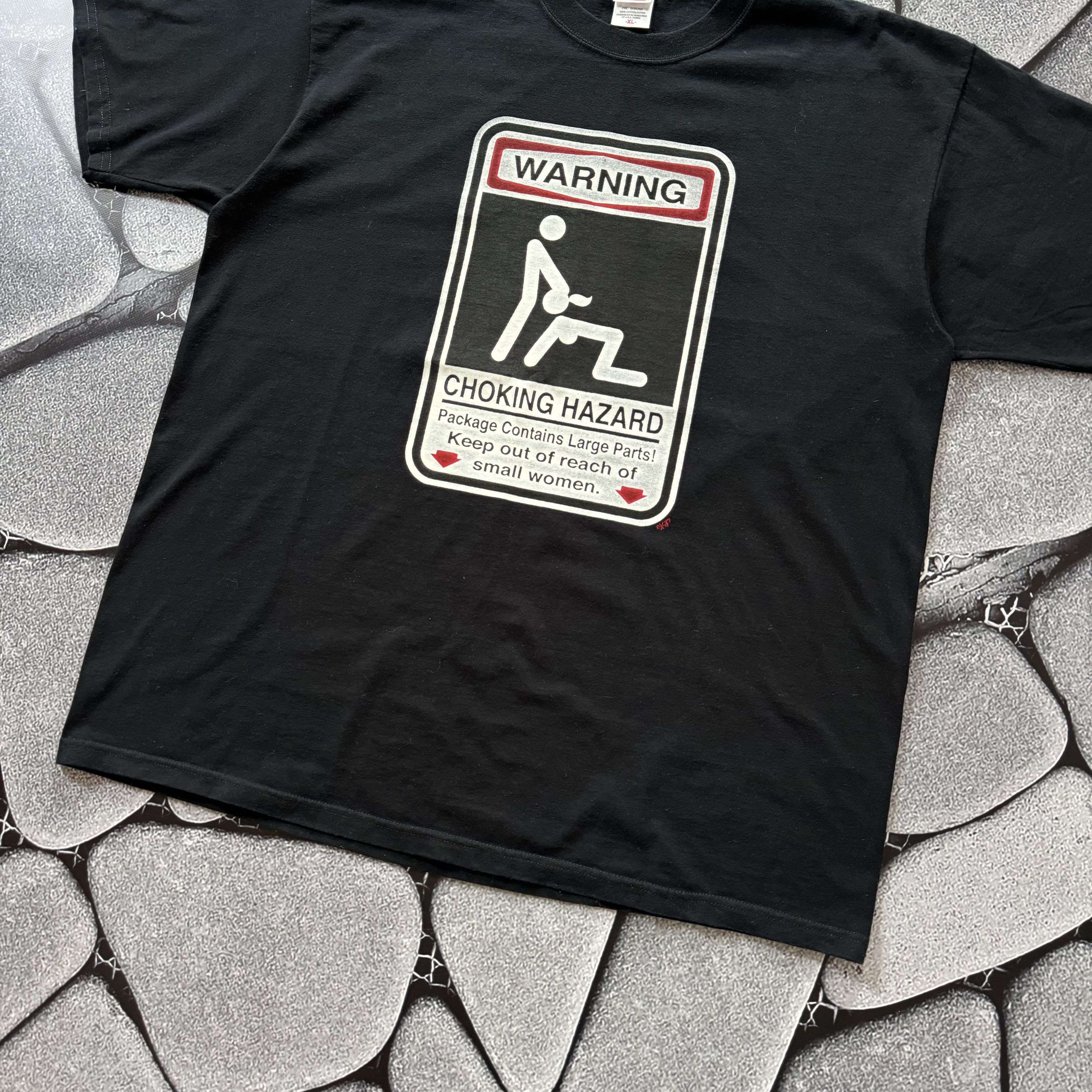 Vintage VINTAGE HUMOR SEX CRAZY T SHIRT ADULT Y2K T SHIRT Size US XL / EU 56 / 4 - 3 Thumbnail