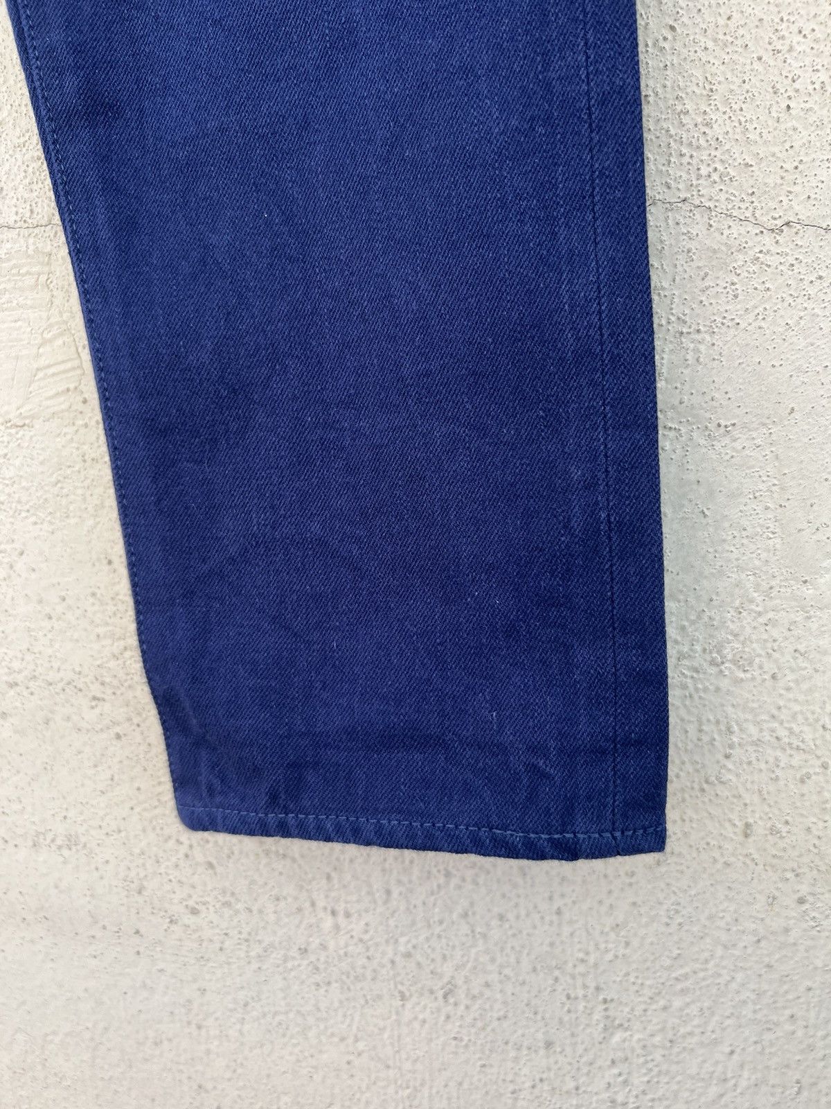 Japan Blue Japan Blue JB0625 Leather Patch Indigo Denim Slim Jeans Size US 31 - 12 Thumbnail