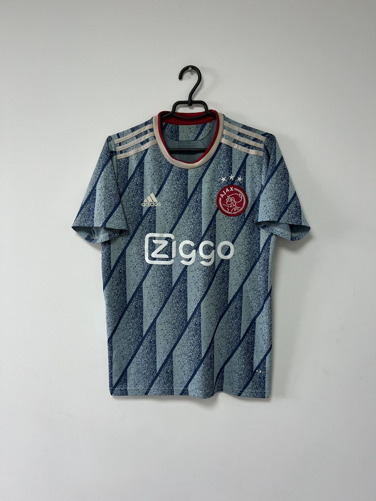 Adidas Ajax 2020/2021 Away Football Shirt Jersey Adidas Blue sz M Size US M / EU 48-50 / 2 - 2 Thumbnail