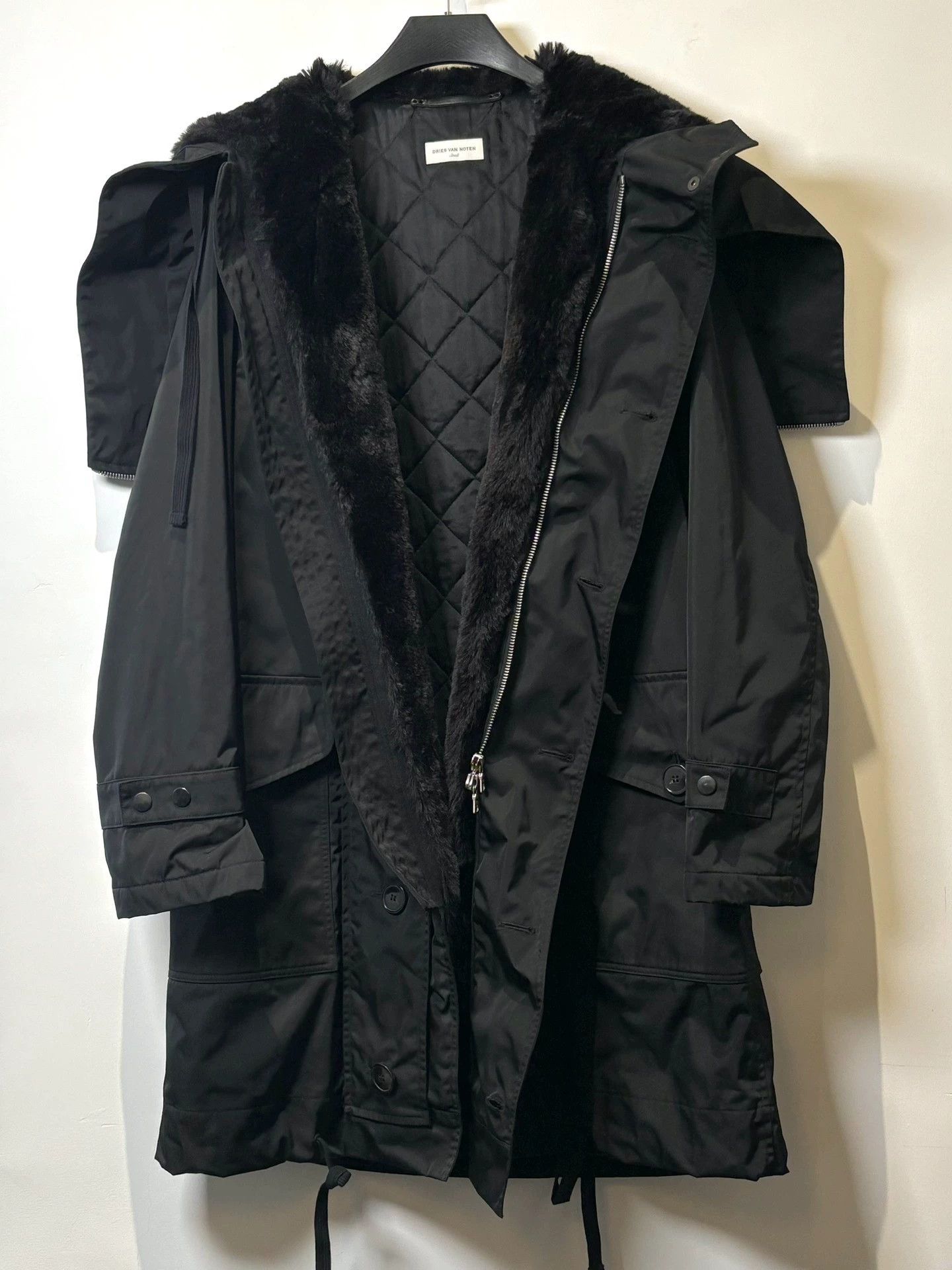 Dries Van Noten Dries Van Noten 2018 Panther Parka S (Oversized) Size US S / EU 44-46 / 1 - 4 Thumbnail