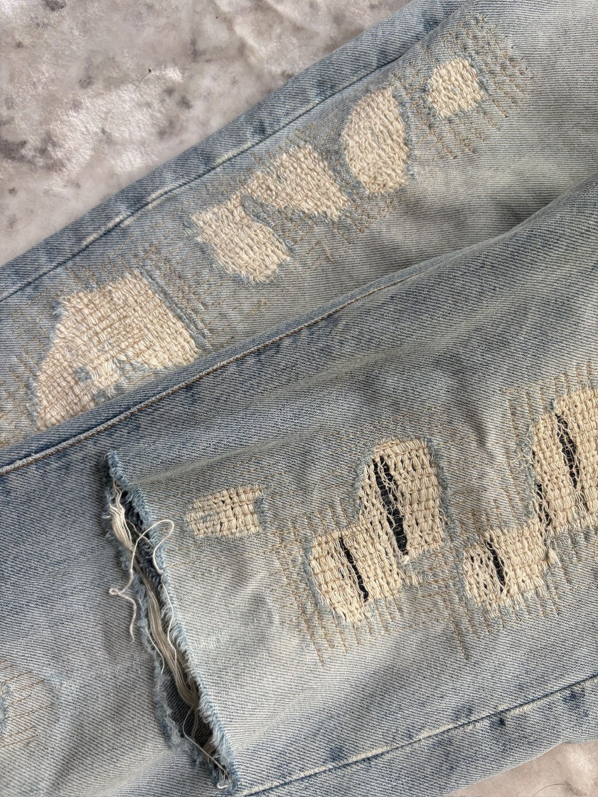 Dior Dior SS06 Crash Denim Size US 28 / EU 44 - 4 Thumbnail