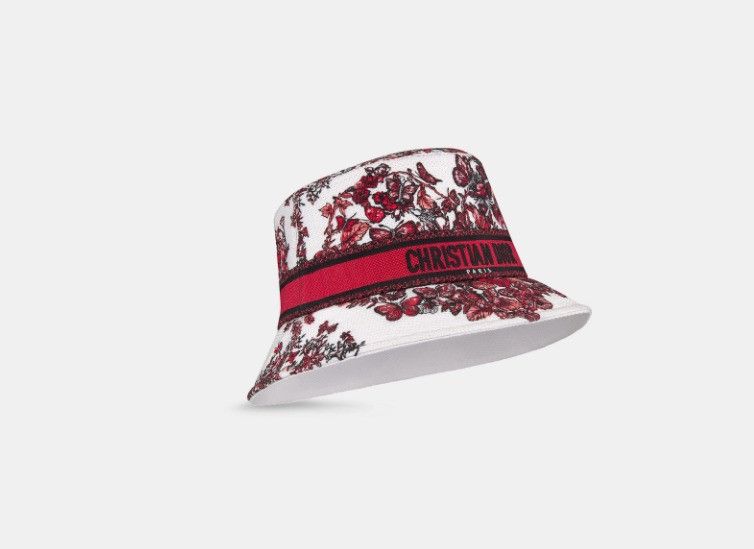 Dior o1w1db10425 41MDA92 Size: OS / Brim Bucket Cap / Hat Size ONE SIZE - 1 Thumbnail