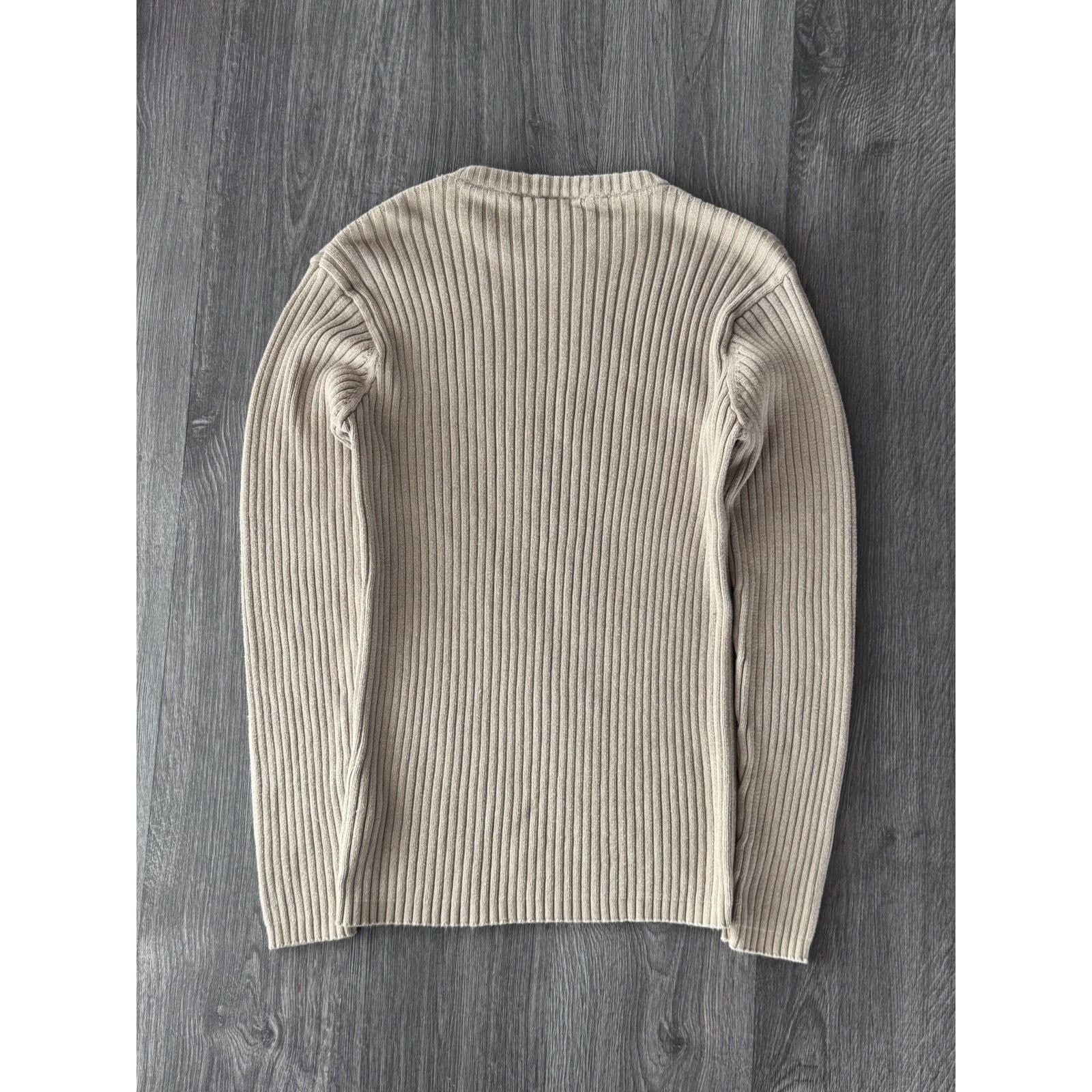 Japanese Brand Y2K Vintage Smog Cable Diesel/Dolce Gabbana Style Sweater Size US XL / EU 56 / 4 - 4 Thumbnail