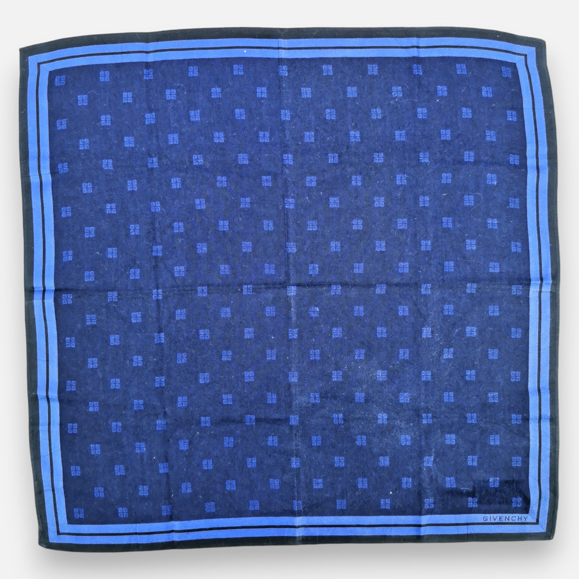 Japanese Brand Vintage Givenchy Handkerchief Neckerchief Bandana Size ONE SIZE - 3 Thumbnail