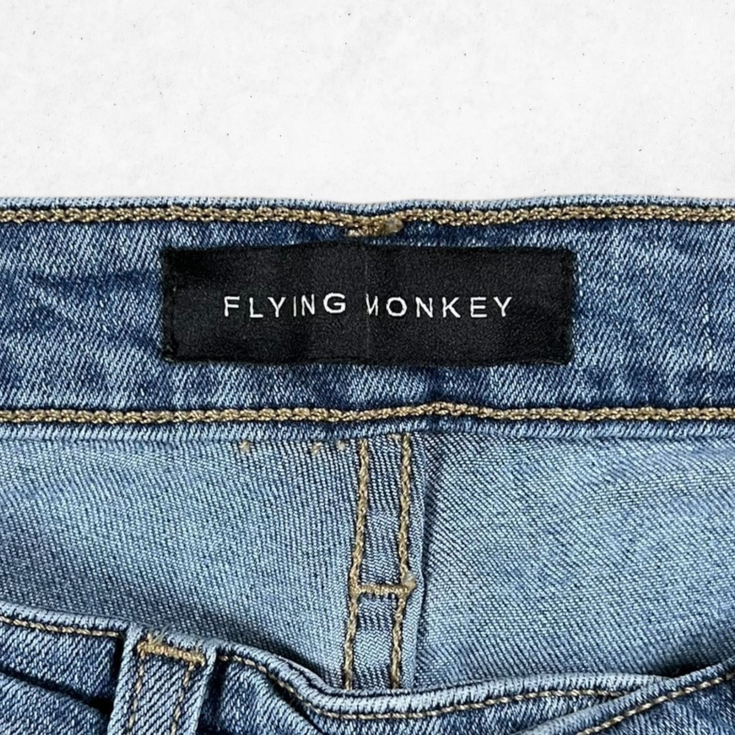 Other Flying Monkey Jeans Women's Size 28 Stretch Denim Skinny Size 28" / US 6 / IT 42 - 3 Thumbnail