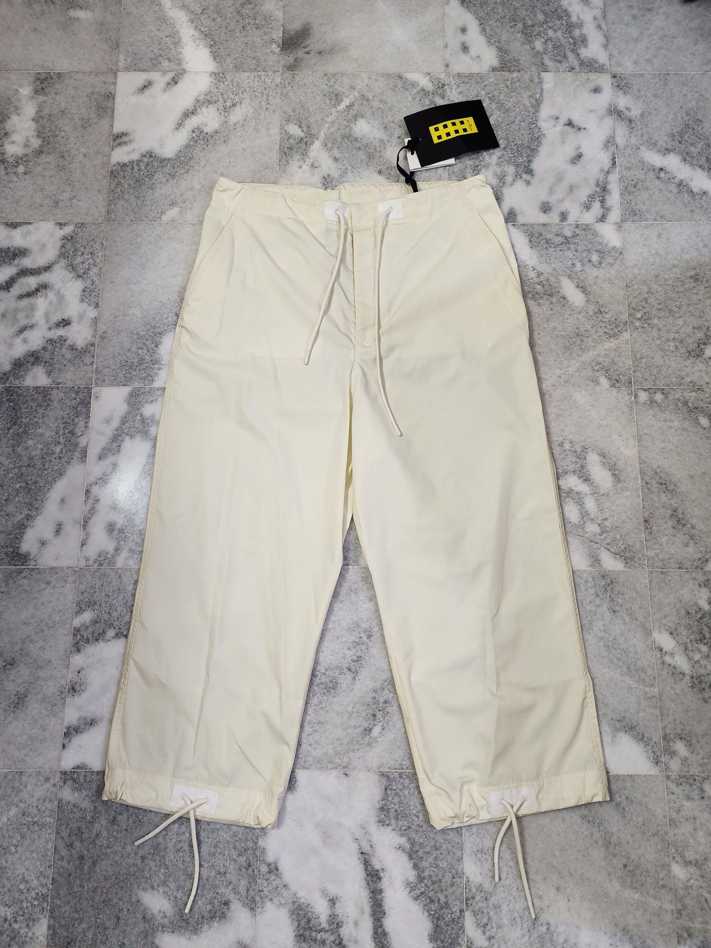 image of 2 Moncler 1952 Jogging Pants in White, Men's (Size 36)