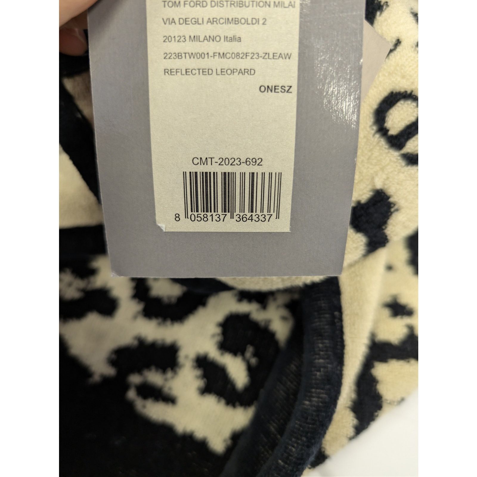 Tom Ford o1rshd1 Size: OS / Towel in Leopard Brown Size ONE SIZE - 19 Thumbnail