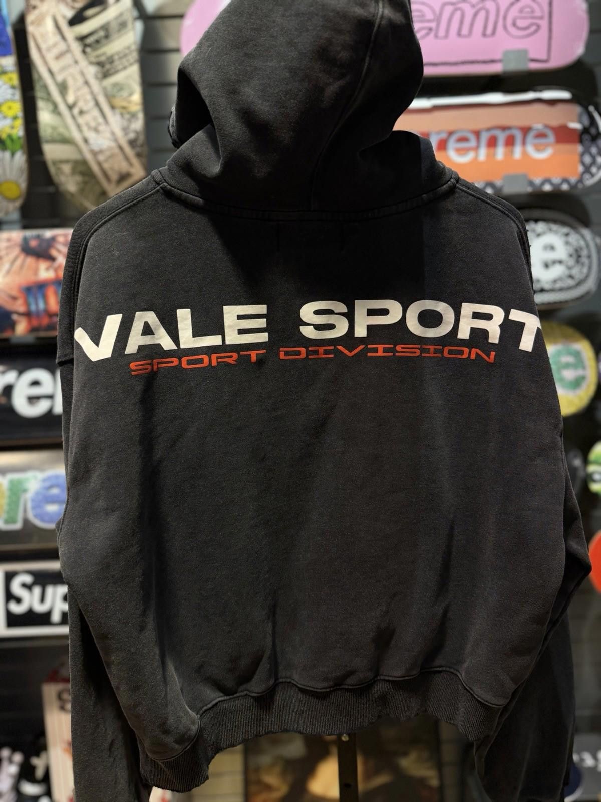 Vale S - Vale Zip Up Hoodie Authentic Valley Black Back Logo Size US S / EU 44-46 / 1 - 7 Thumbnail