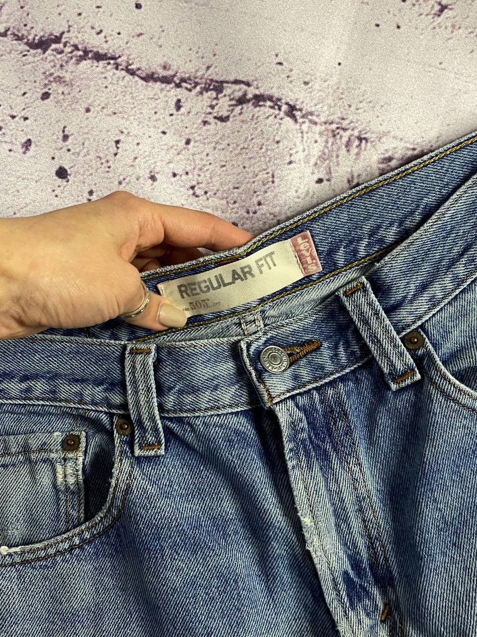 Levi's Vintage Clothing Vintage Levi's 505 Regular Fit Light Blue Denim Jeans 32*32 Size 32" / US 10 / IT 46 - 7 Thumbnail