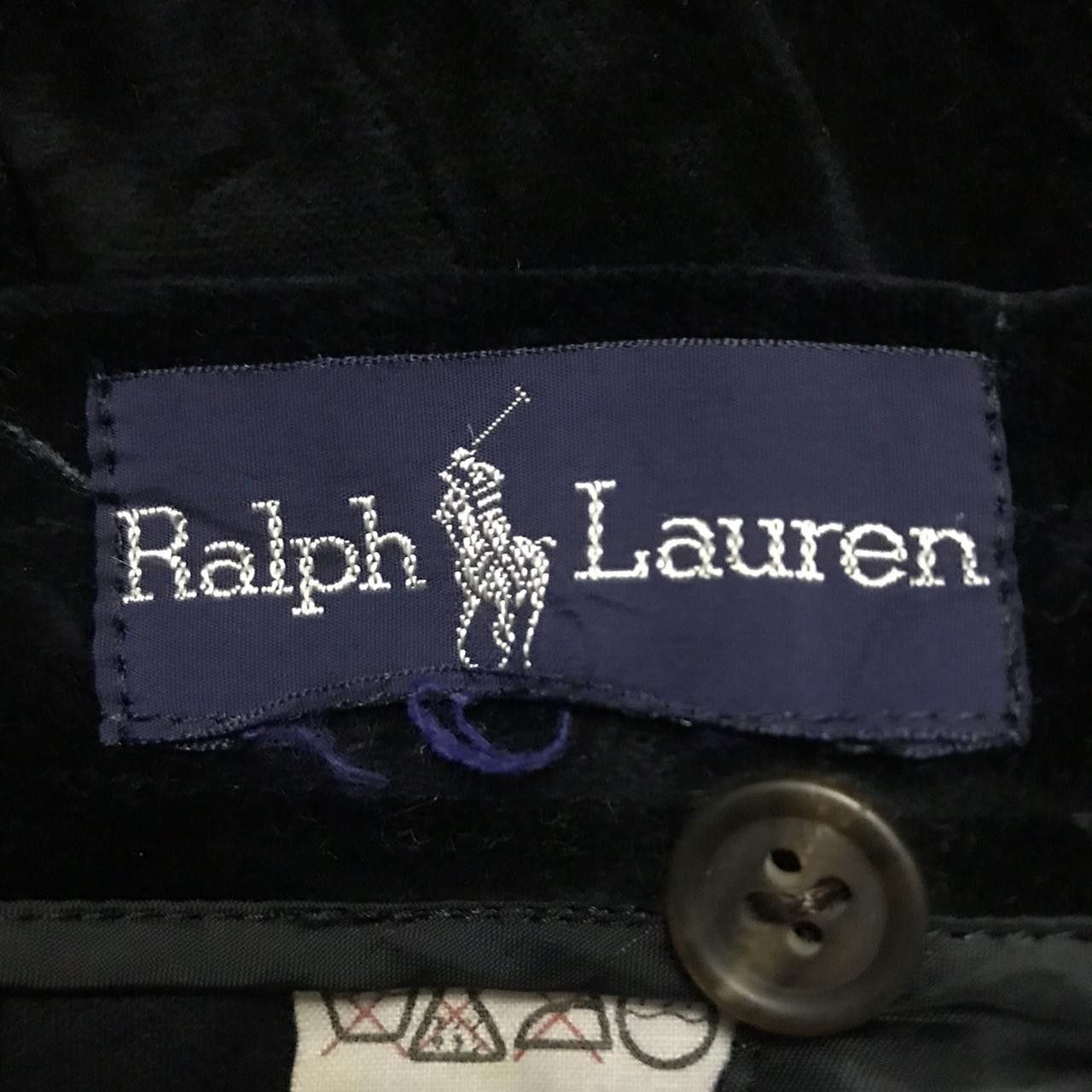 Other Vtg RALPH LAUREN Black Side Button Pants Size US 26 / EU 42 - 4 Thumbnail