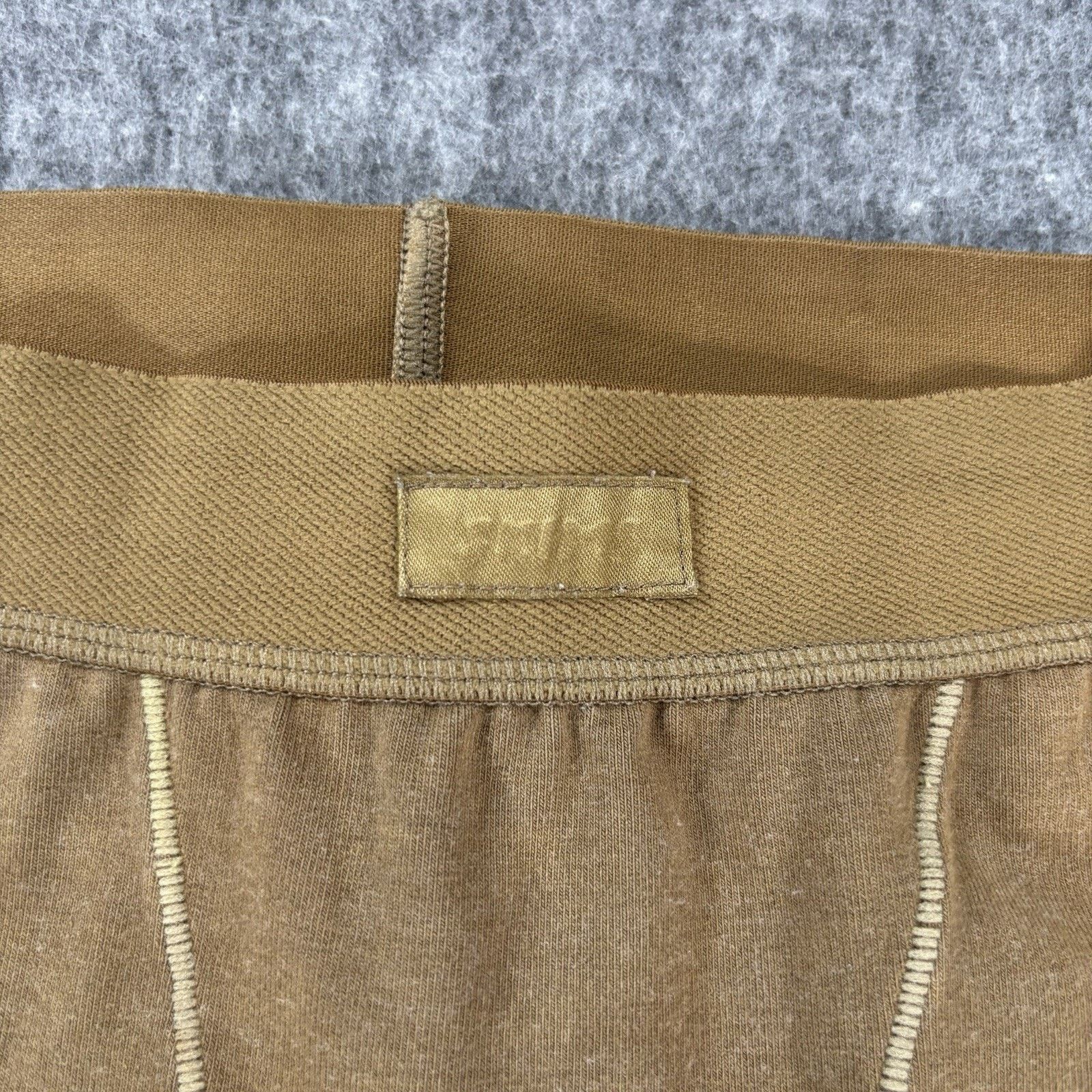 SKIMS SKIMS Thermal Leggings Pants Brown Fleece Leggings Women’s S Size 27" / US 4 / IT 40 - 2 Thumbnail