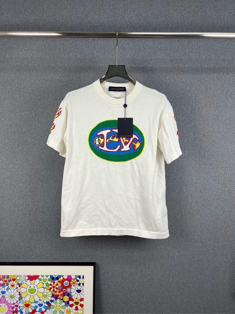 LOUIS VUITTON Flame Knit Short Sleeve