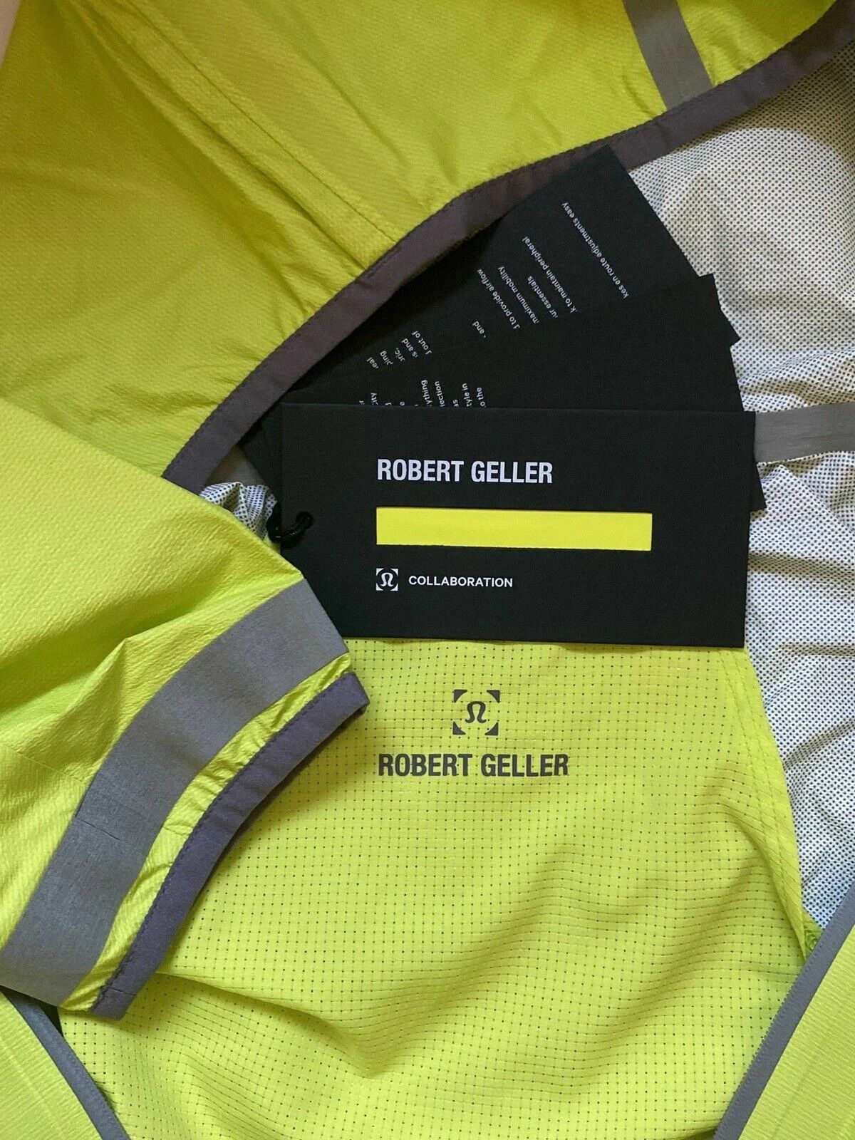 Lululemon × Robert Geller Robert Geller Take the Moment Glyde Hooded Jacket lime Size US M / EU 48-50 / 2 - 5 Thumbnail