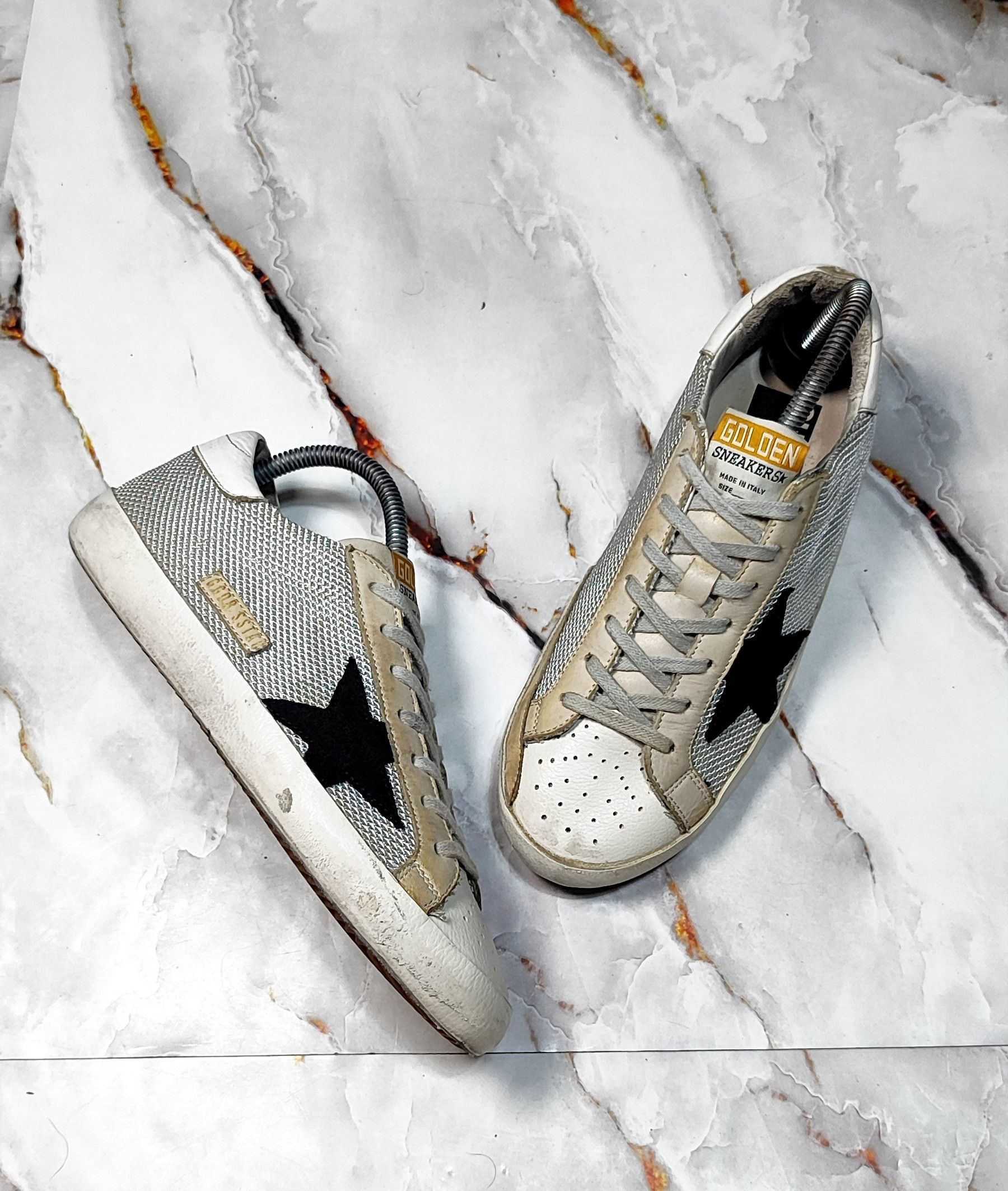 Golden Goose Golden Goose Superstar Mesh Women's Size US 9 / IT 39 - 1 Thumbnail