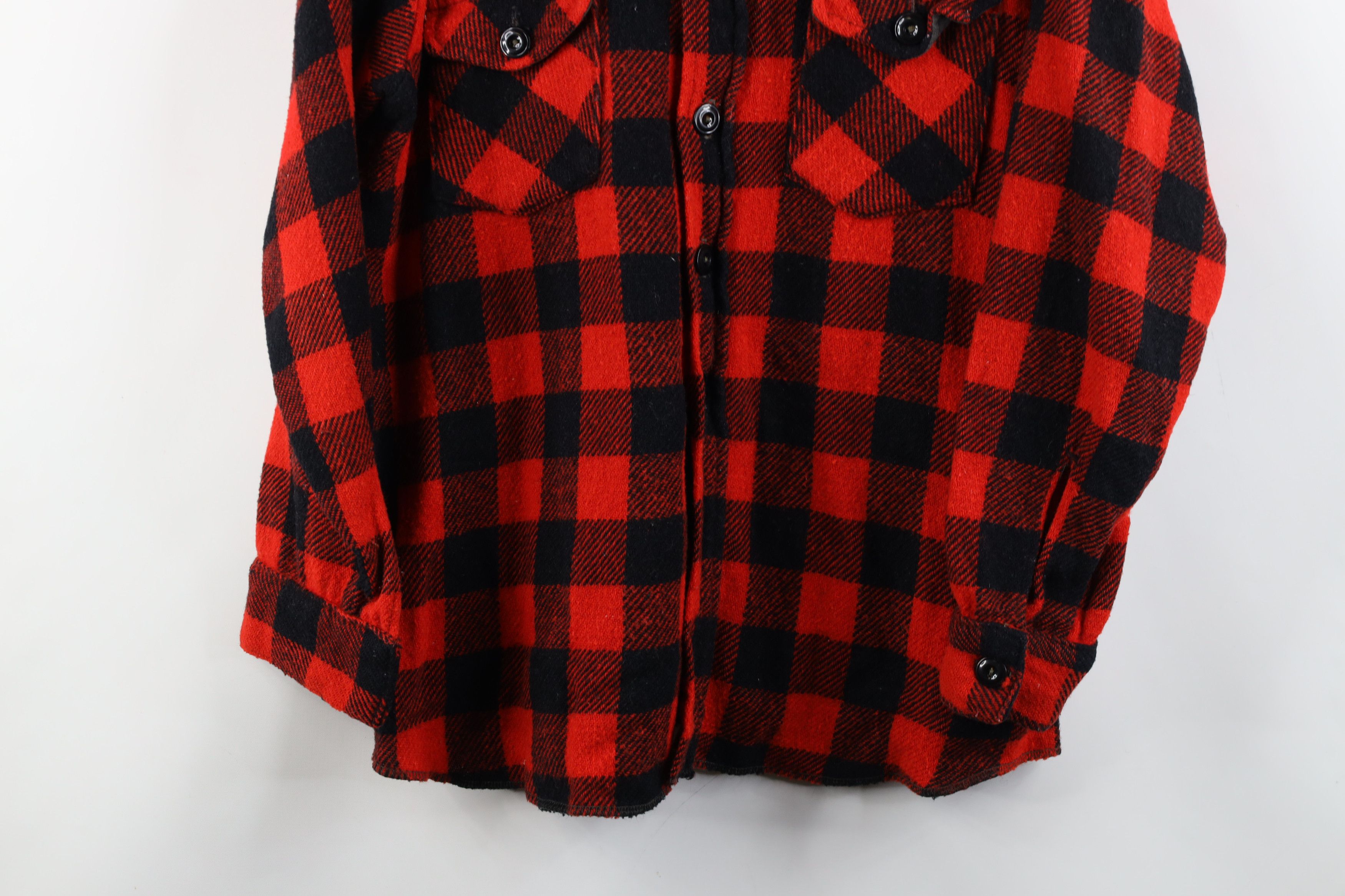 Vintage Vintage 60s Streetwear CPO Button Shirt Jacket Jac Shirt USA Size US L / EU 52-54 / 3 - 3 Thumbnail